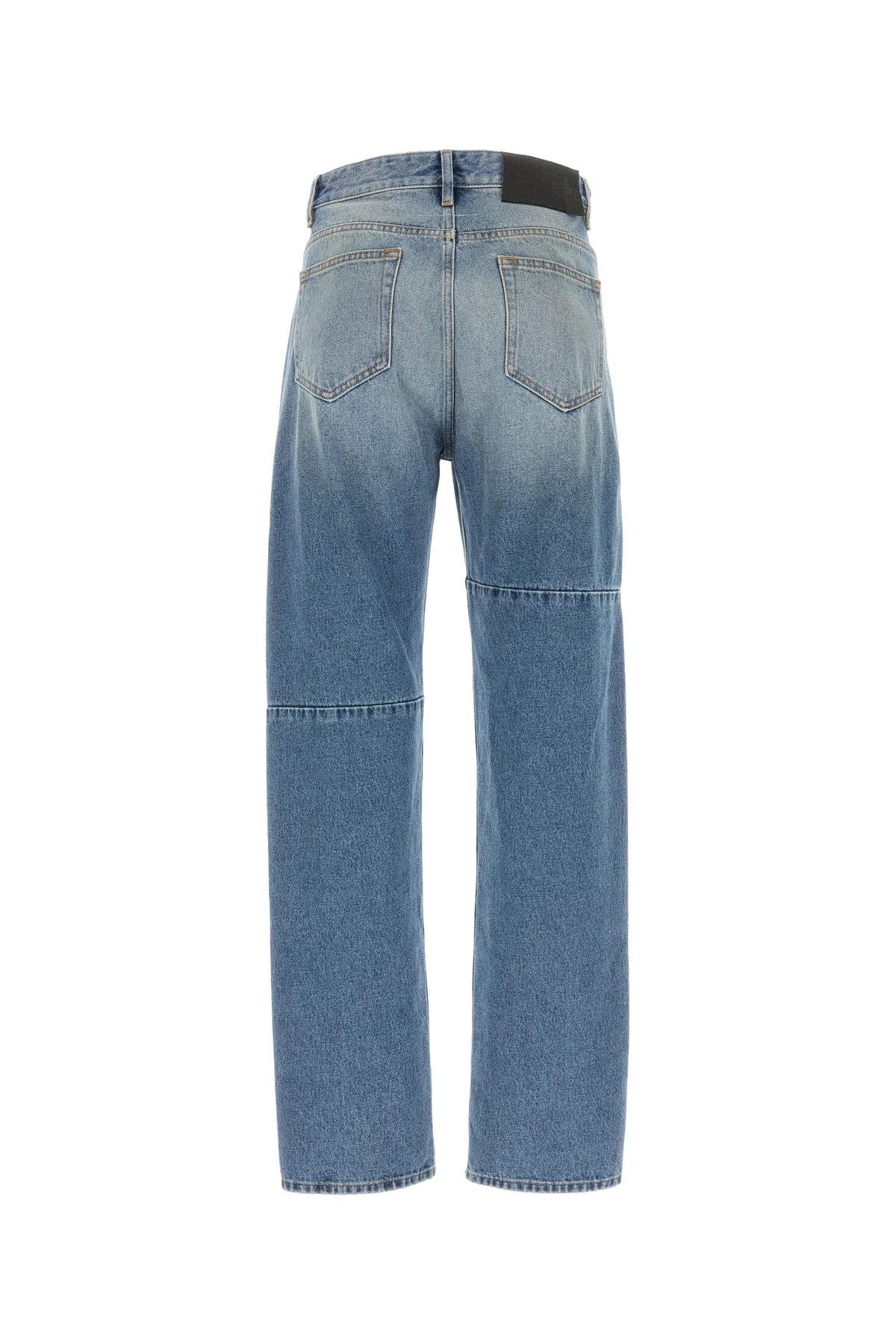 Shop Mm6 Maison Margiela Denim Jeans In Blue