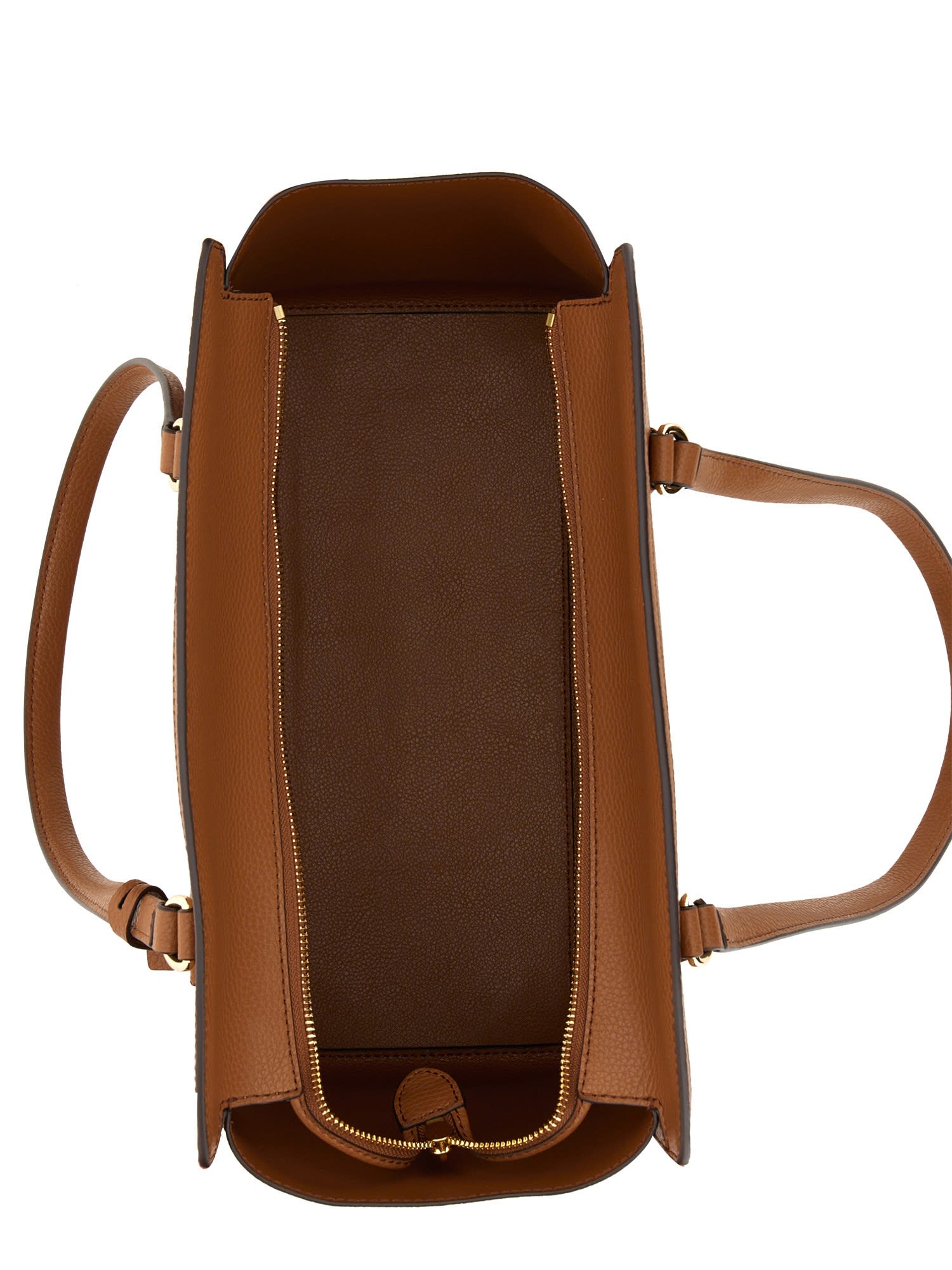 Shop Michael Michael Kors Chantal Tote Bag In Luggage