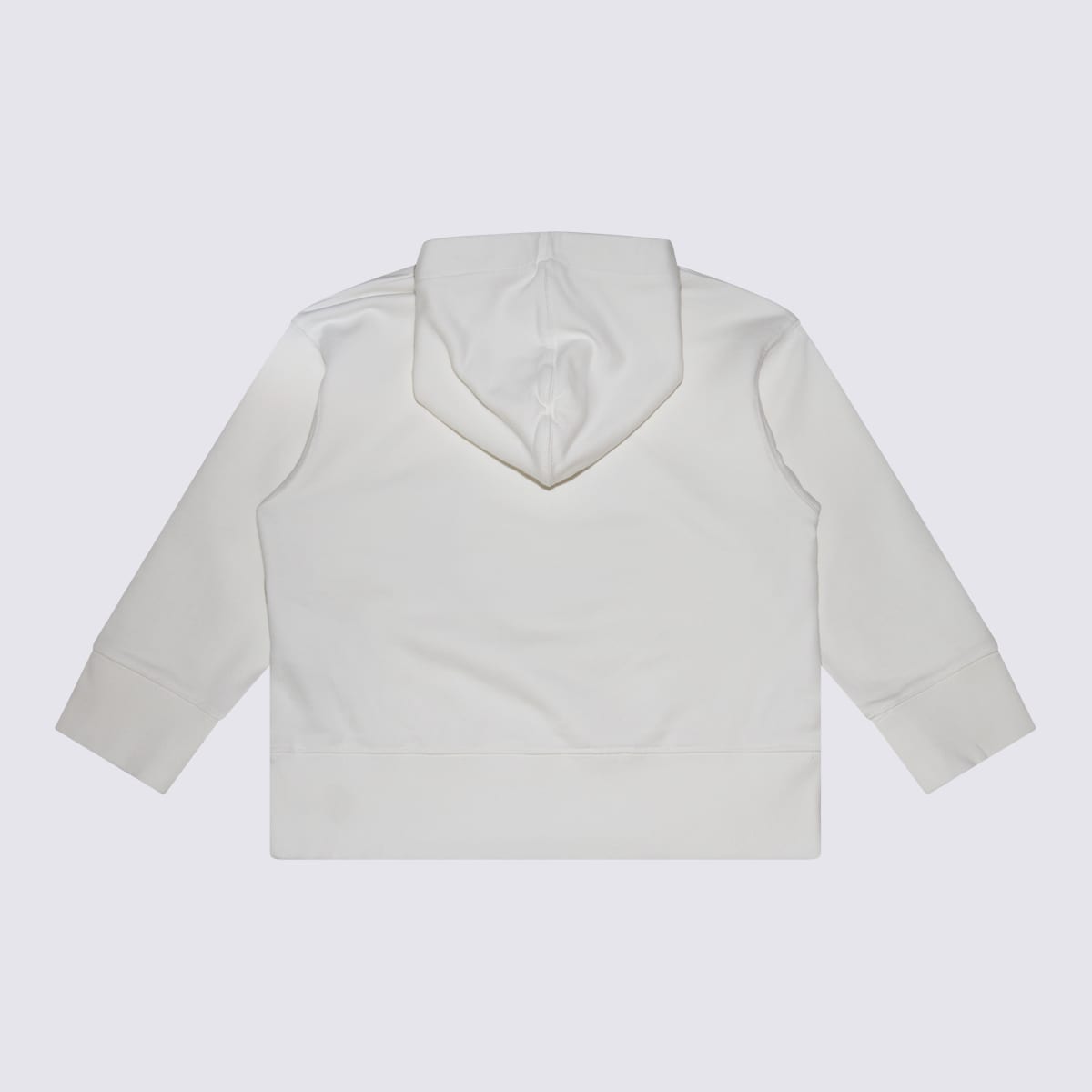 Shop Palm Angels White Cotton Sweatshirt