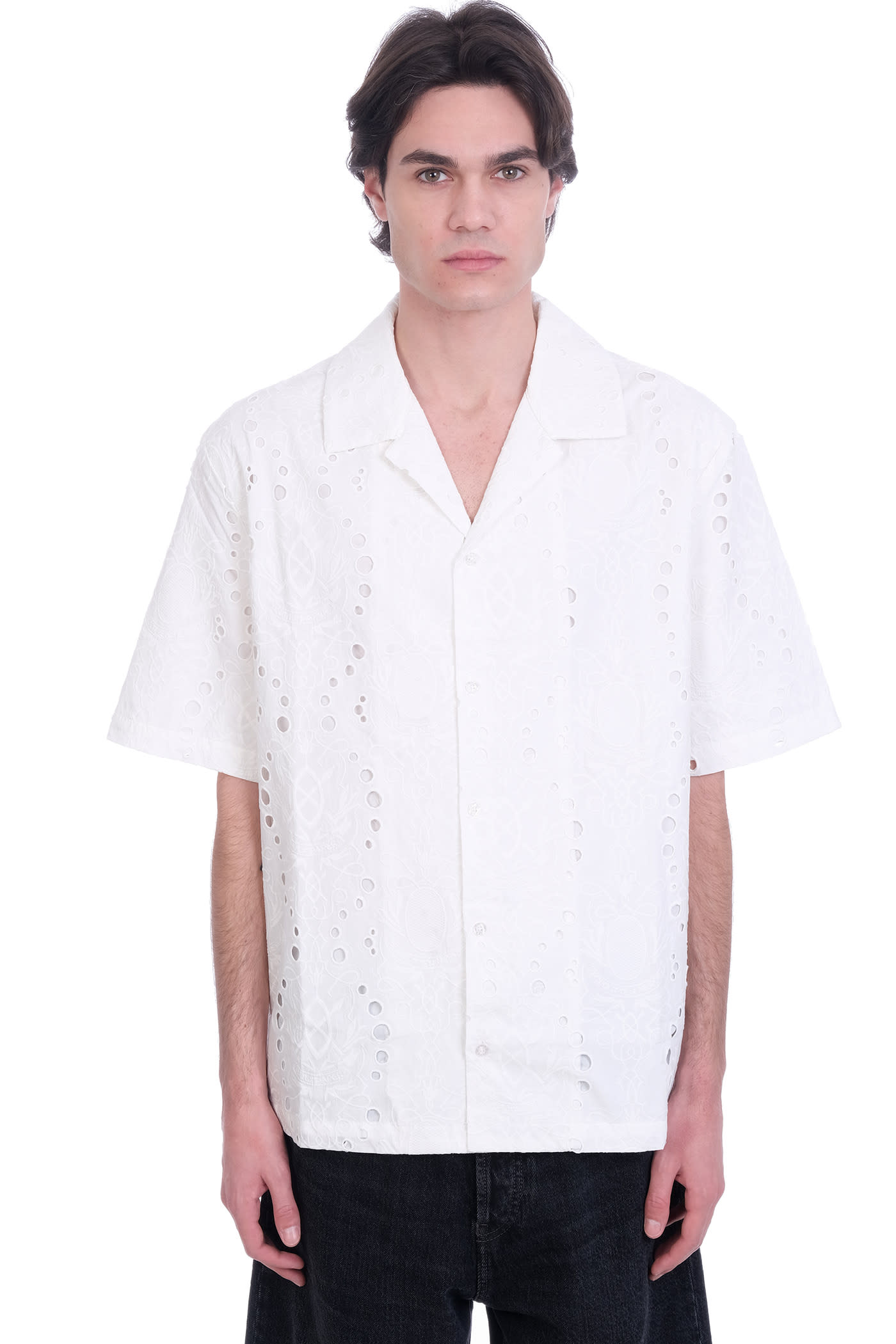 Daily Paper Cottons SHIRT IN WHITE COTTON