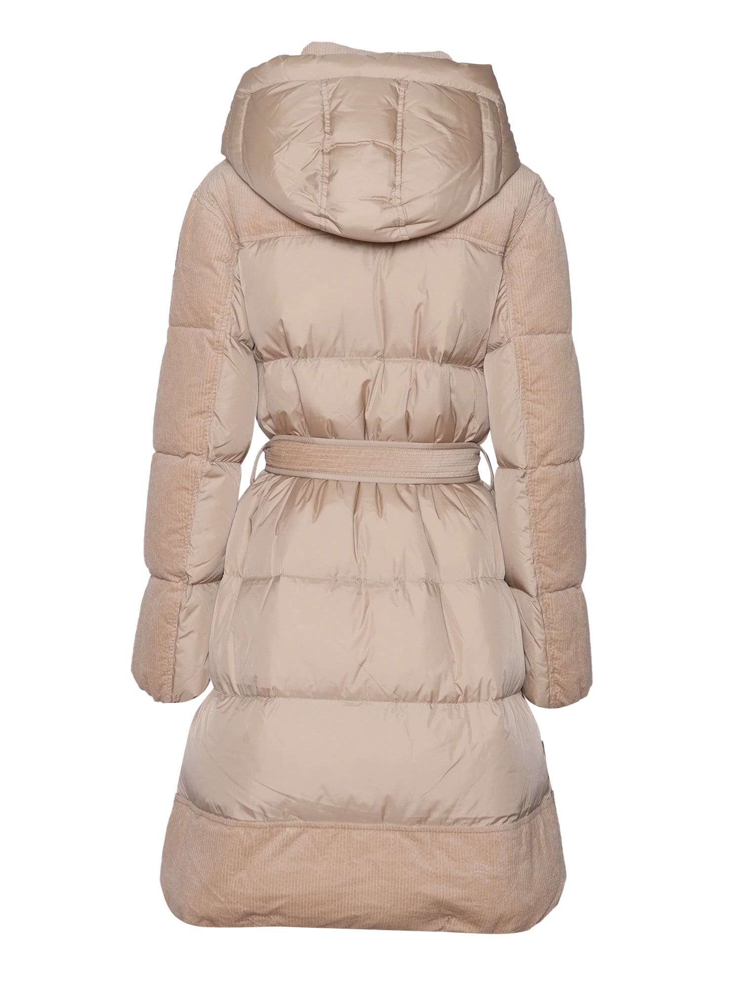 Parajumpers Interstellar - Woman Hooded Down Jacket In Multicolor