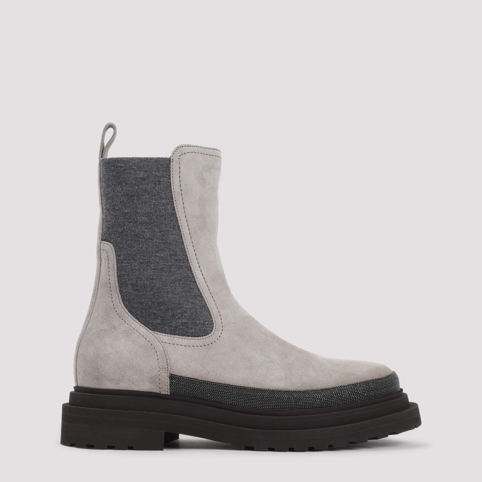 Shop Brunello Cucinelli Boots In Ice