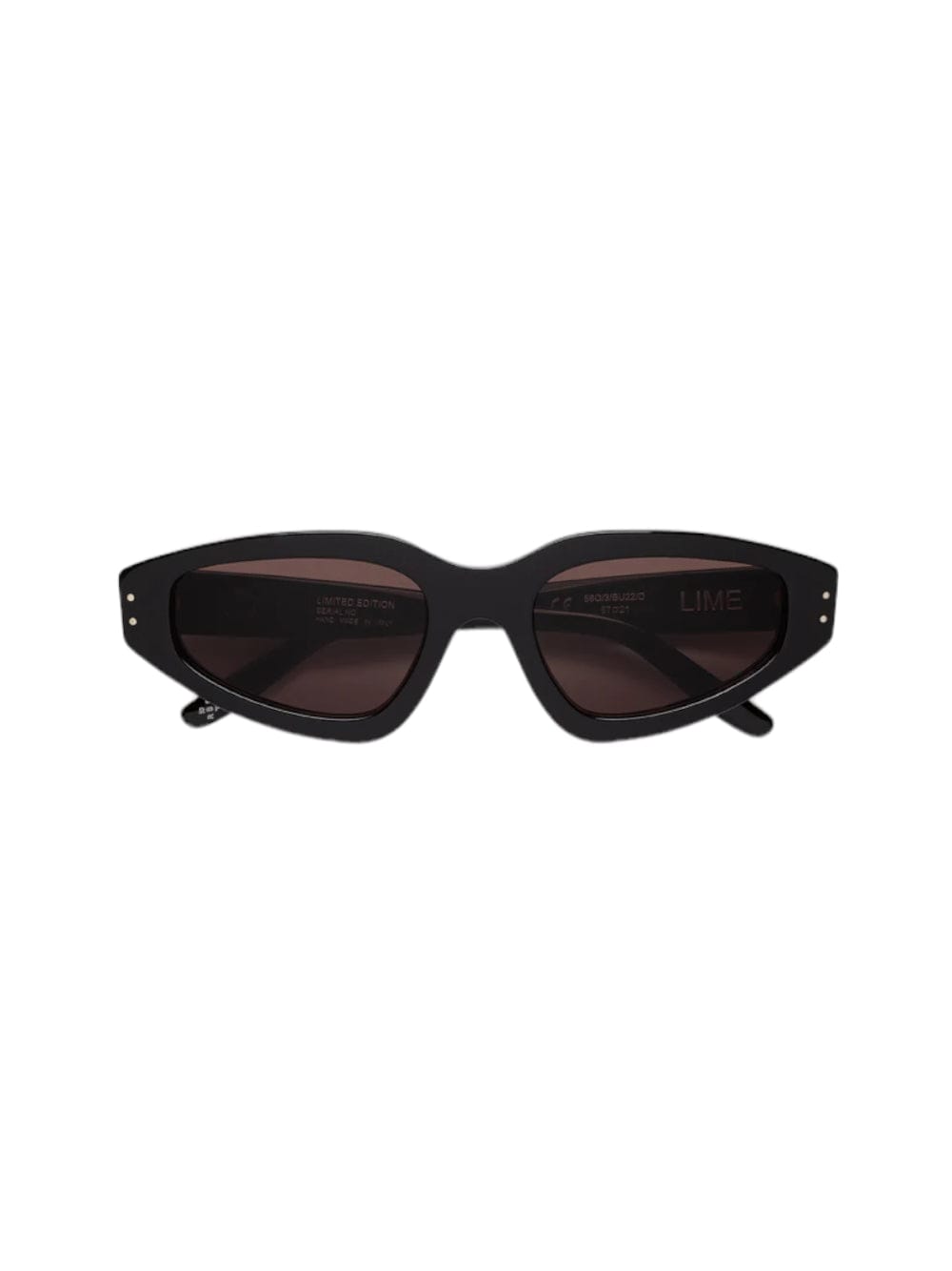 Shop Retrosuperfuture Lime - Limited Edition - Black Sunglasses