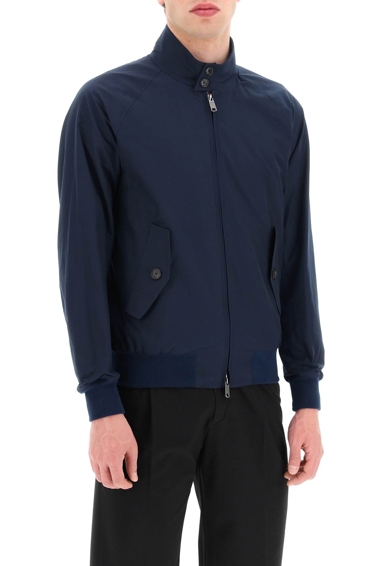 Shop Baracuta G9 Harrington Jacket In Navy (blue)