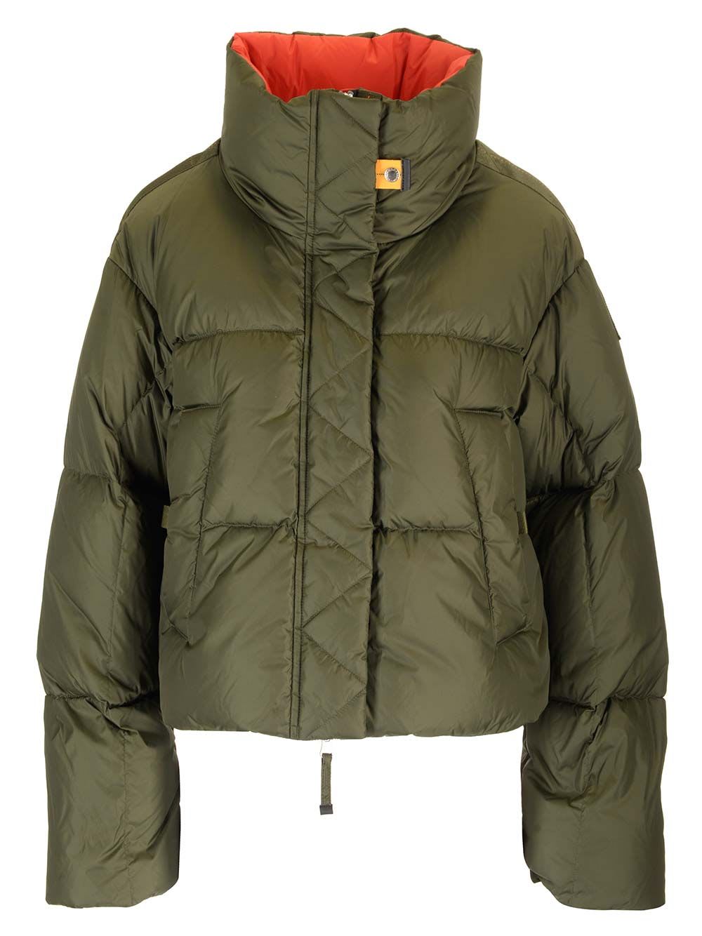 Shop Parajumpers Cecy Puffer Jacket In Green