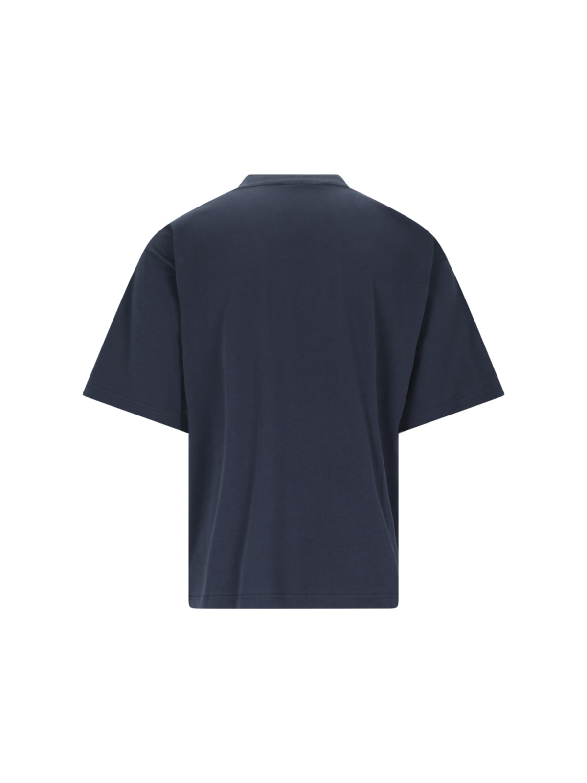 Shop Marni Logo T-shirt In Blue