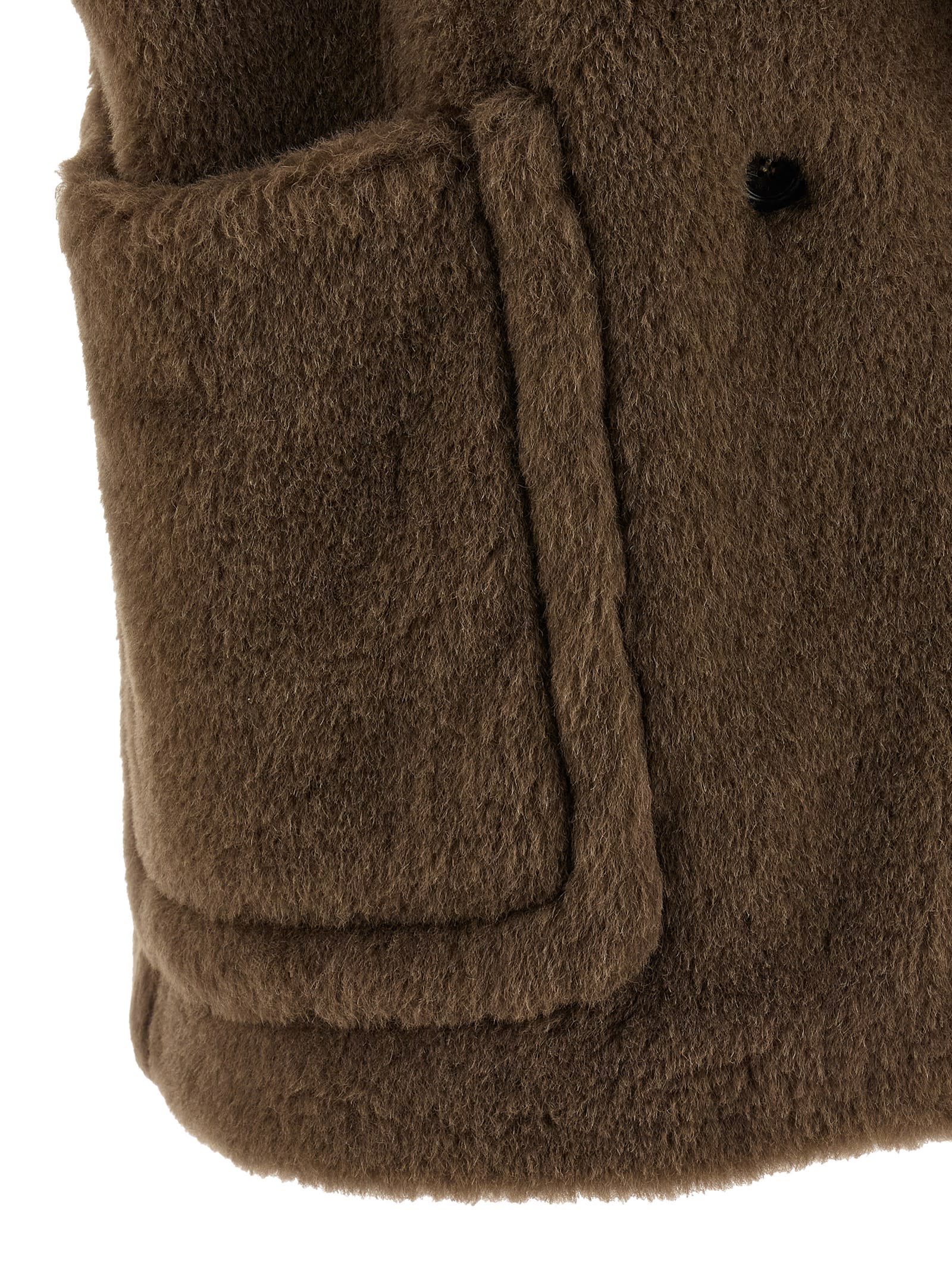 Max Mara Bormida1234 Vest In Brown