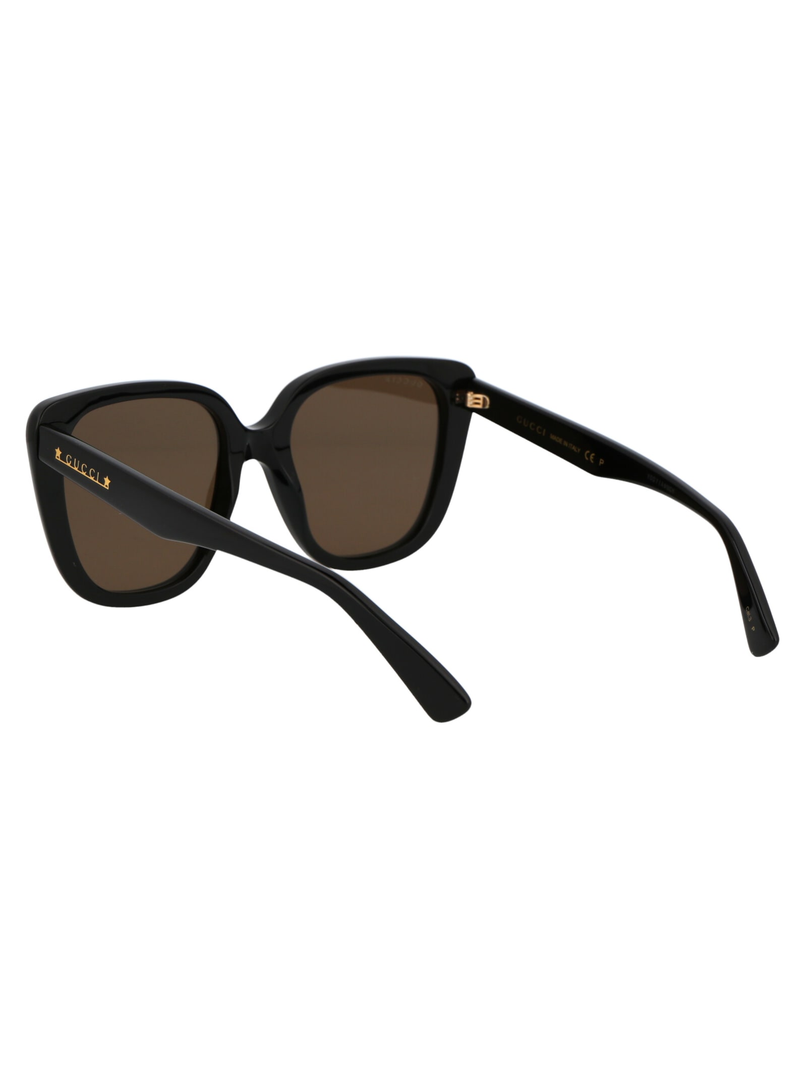 Shop Gucci Gg1169s Sunglasses In 001 Black Black Brown