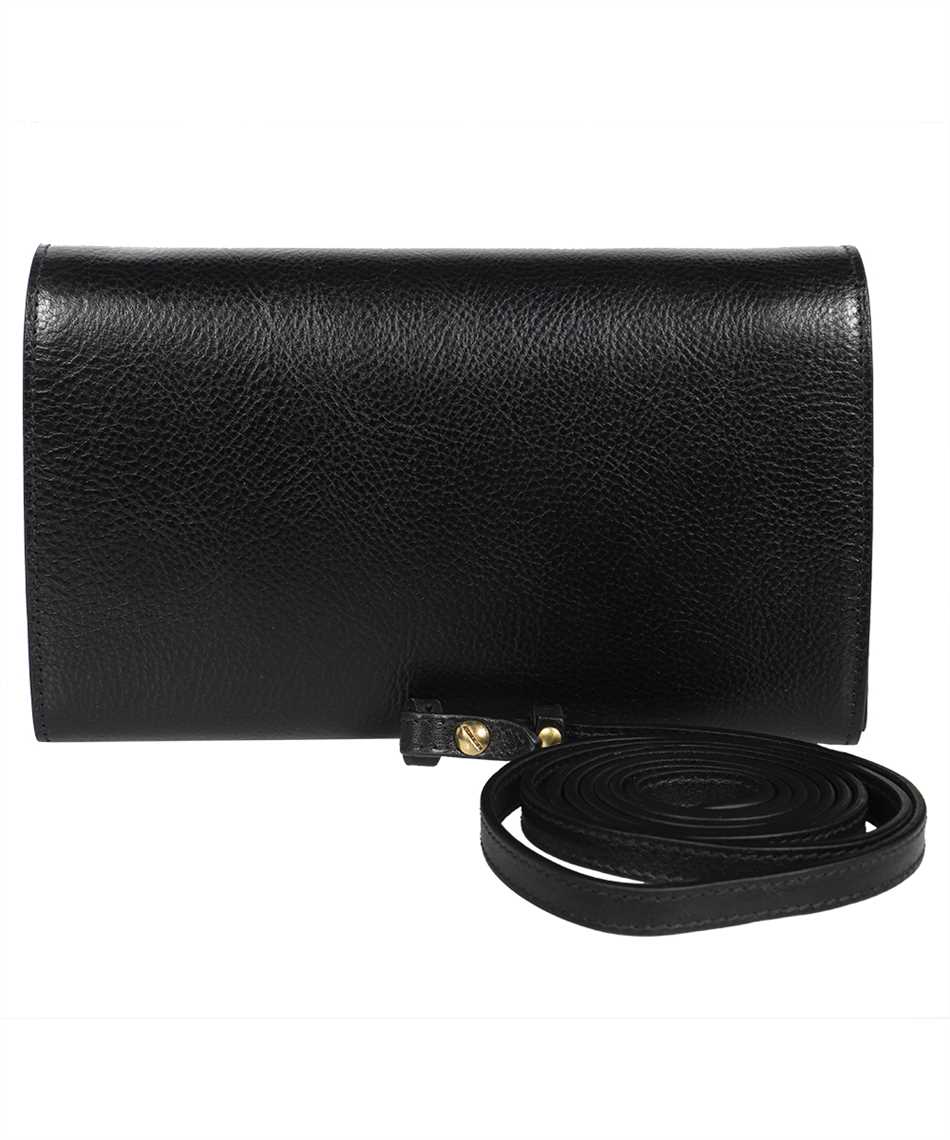 Il Bisonte Leather Clutch In Black
