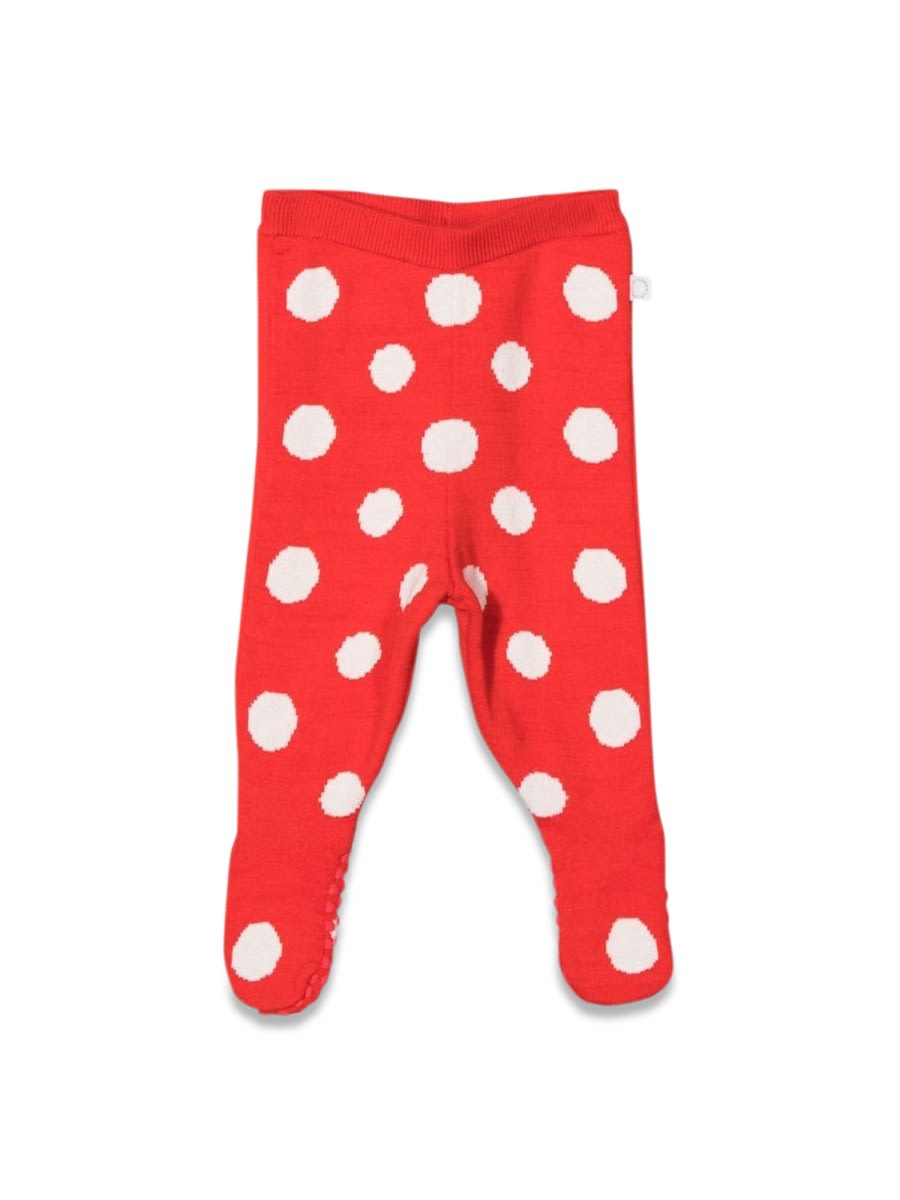 Stella Mccartney Logo Trousers In Red