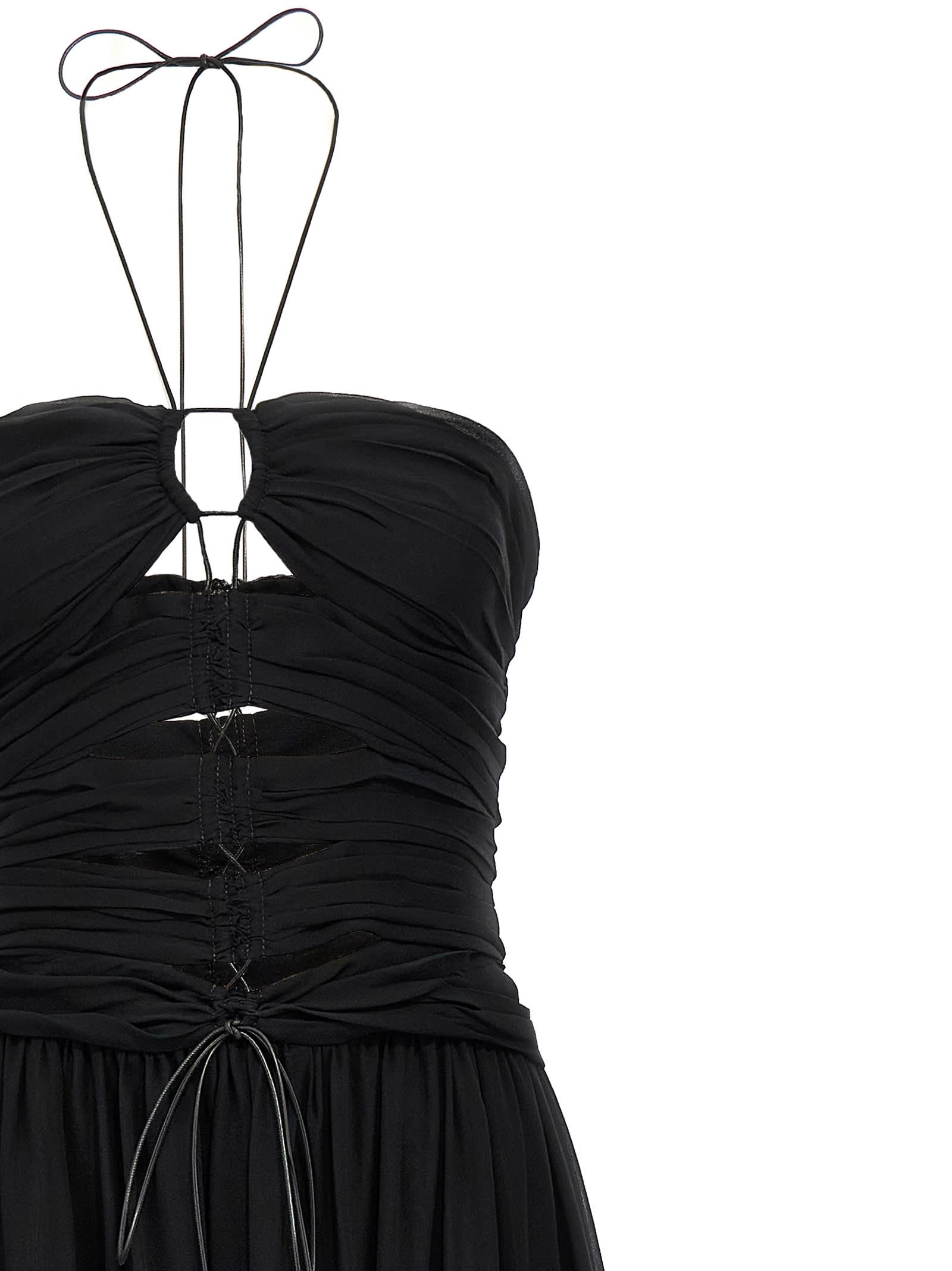 Tom Ford Silk Dress Dresses Black In Black