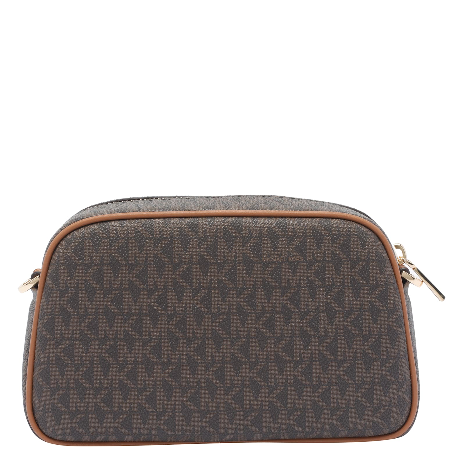 Michael Michael Kors Small Jet Set Crossbody Bag In Brown