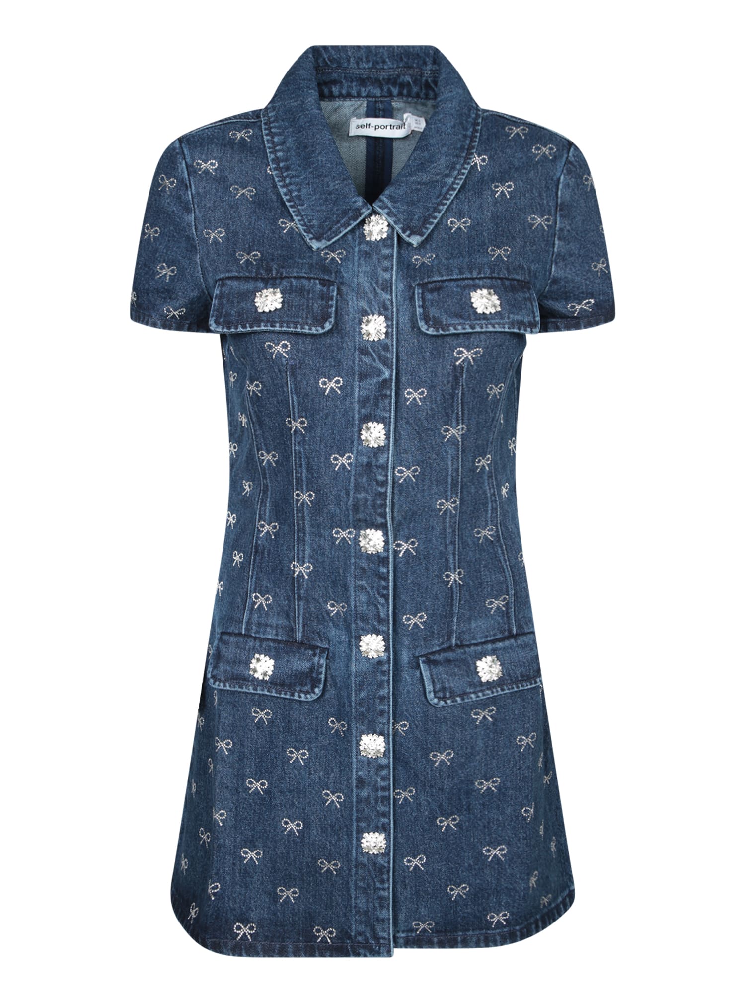 Blue Denim Mini Dress