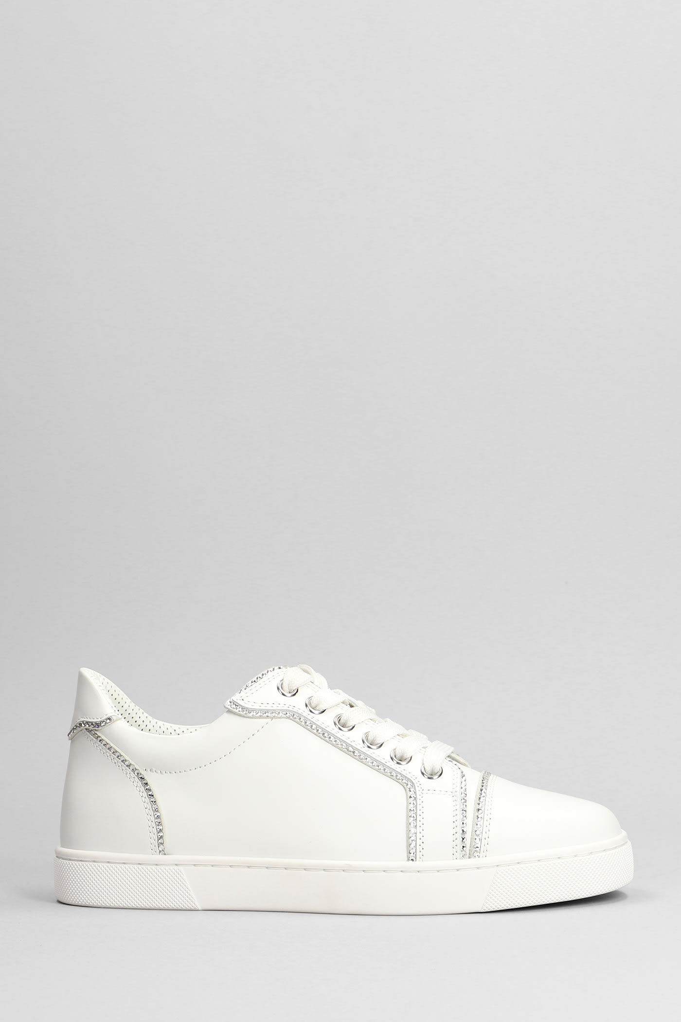 Sneakers In White Leather