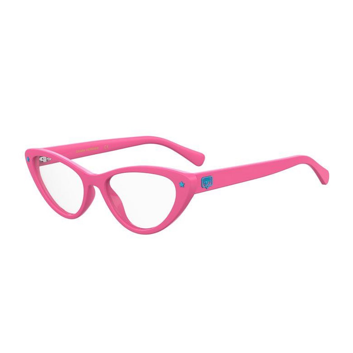 Shop Chiara Ferragni Cf 7012 Pink Glasses In Rosa