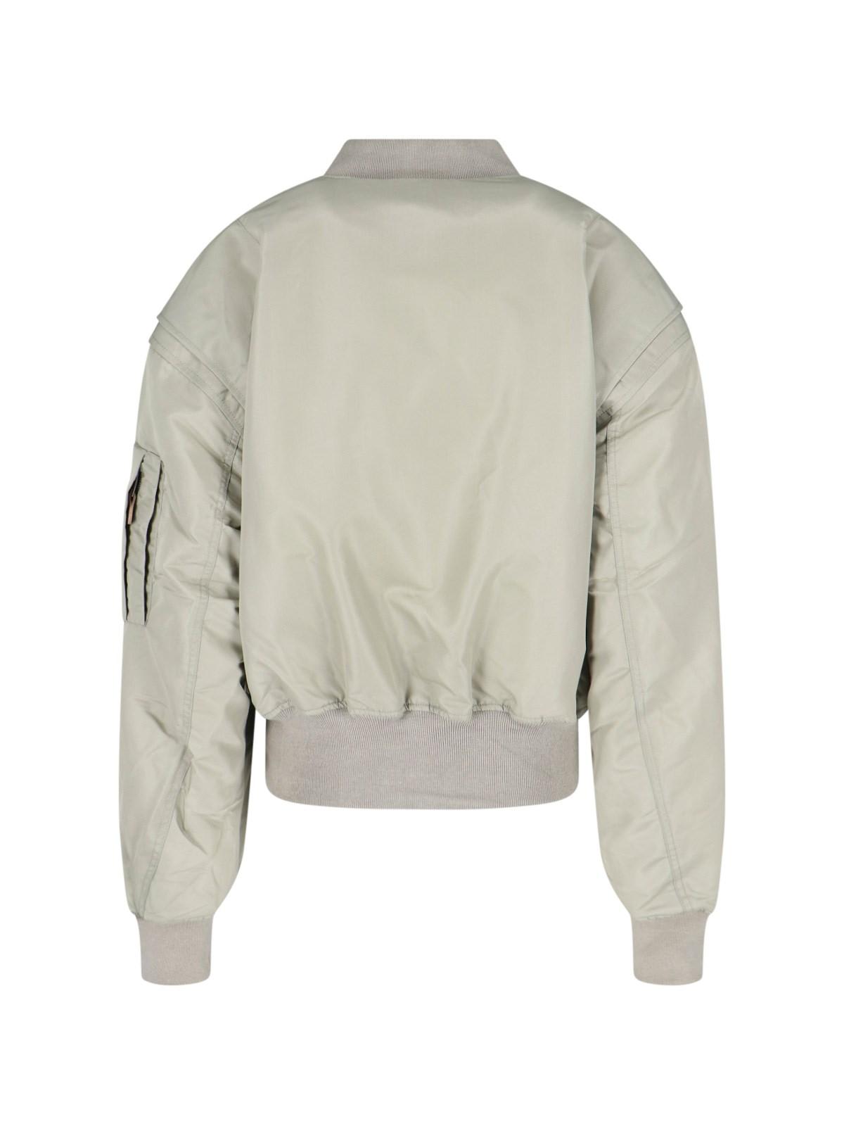 ENTIRE STUDIOS BROAD ZIP BOMBER JACKET