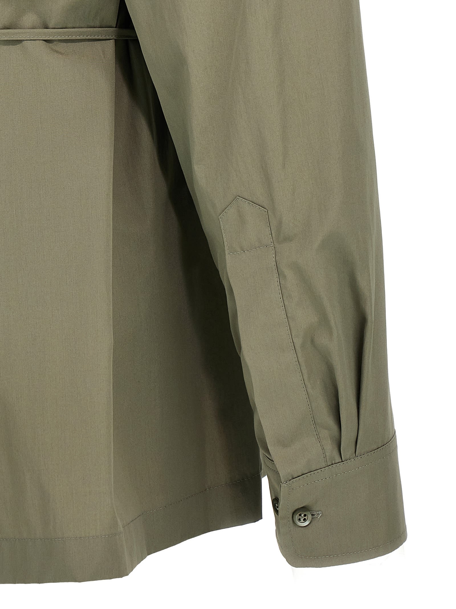 Shop Dries Van Noten Cedo Shirt In Green