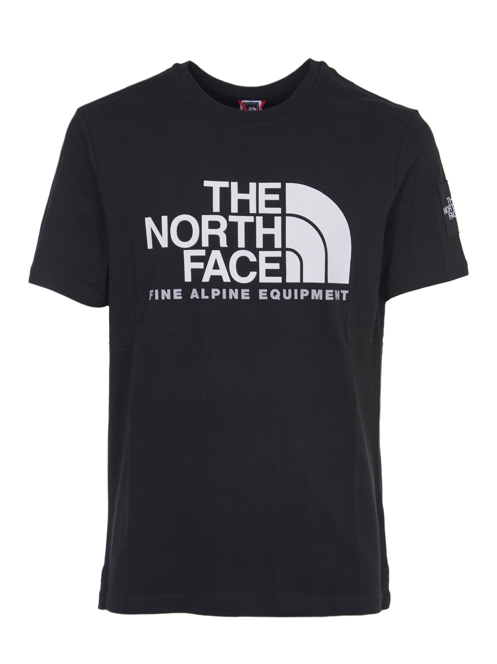 The North Face Black T-shirt never Stop Exploring