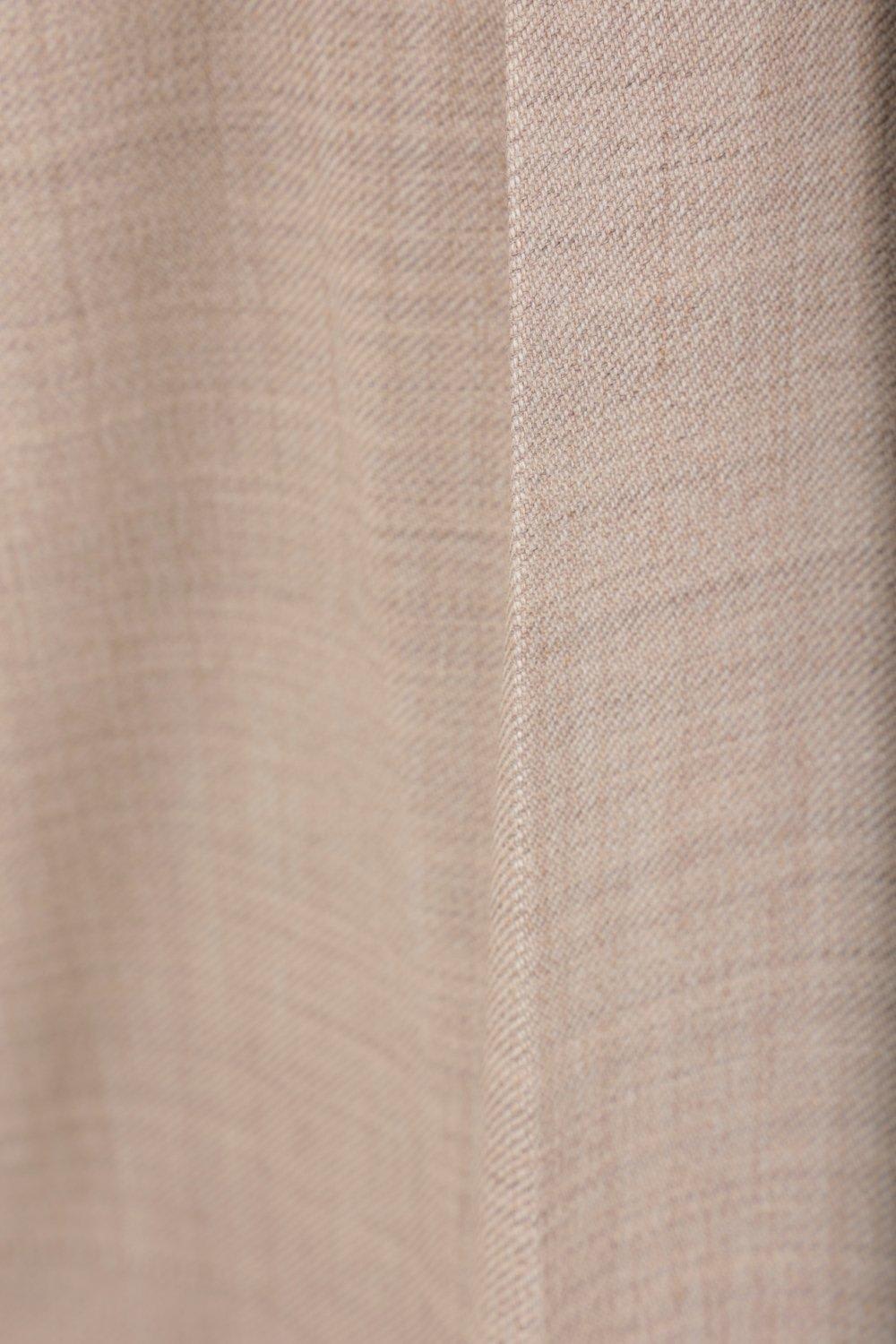 Max Mara Virgin Wool Tailored Trousers In Beige
