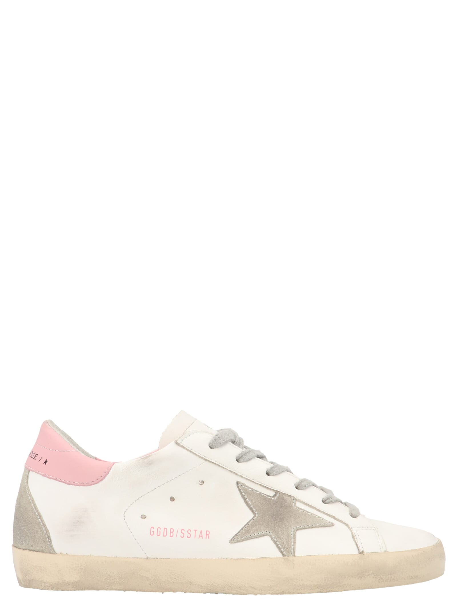 Shop Golden Goose Superstar Sneakers In Pink