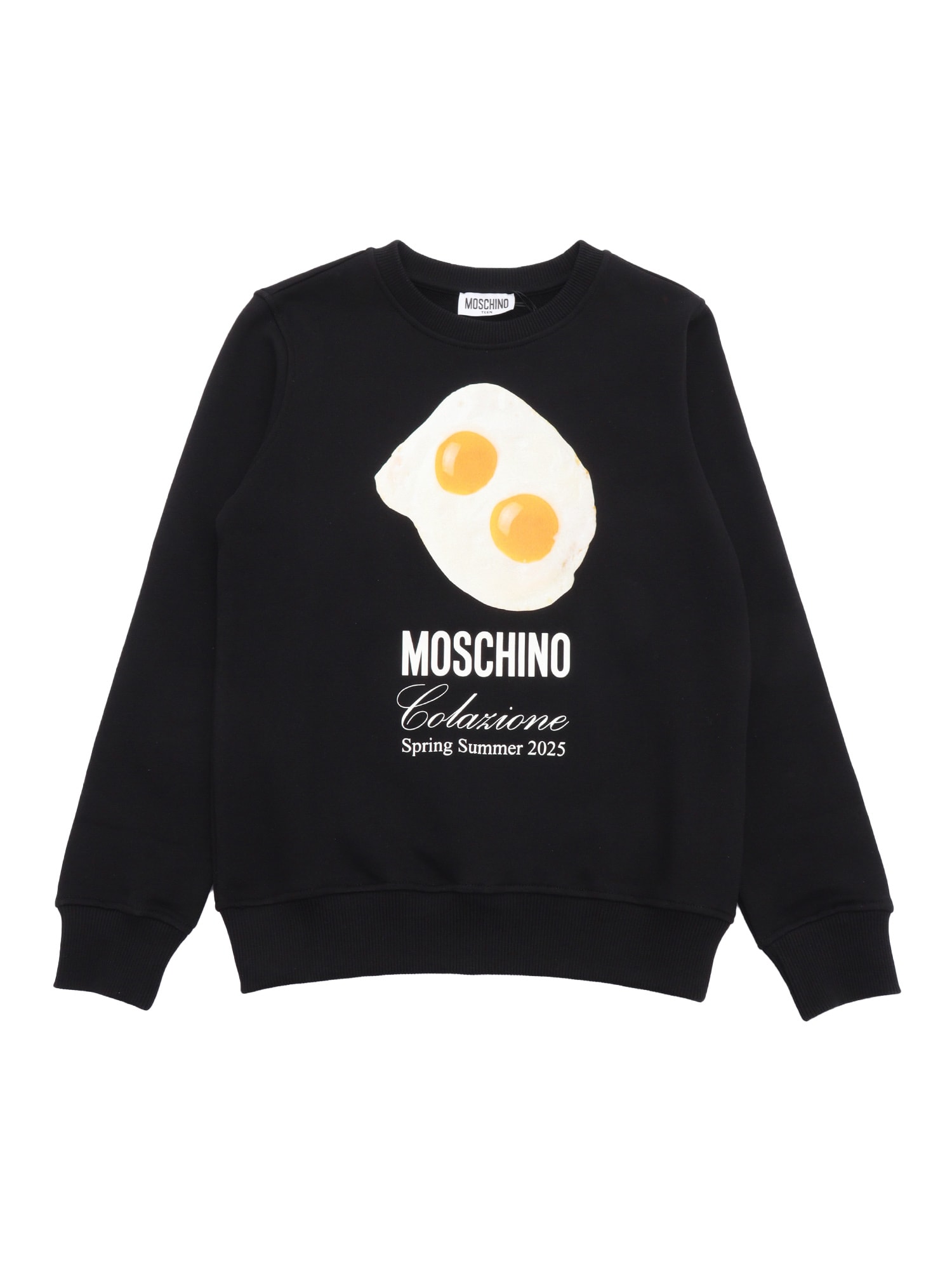 Moschino Sweater Kids Color Black In Black