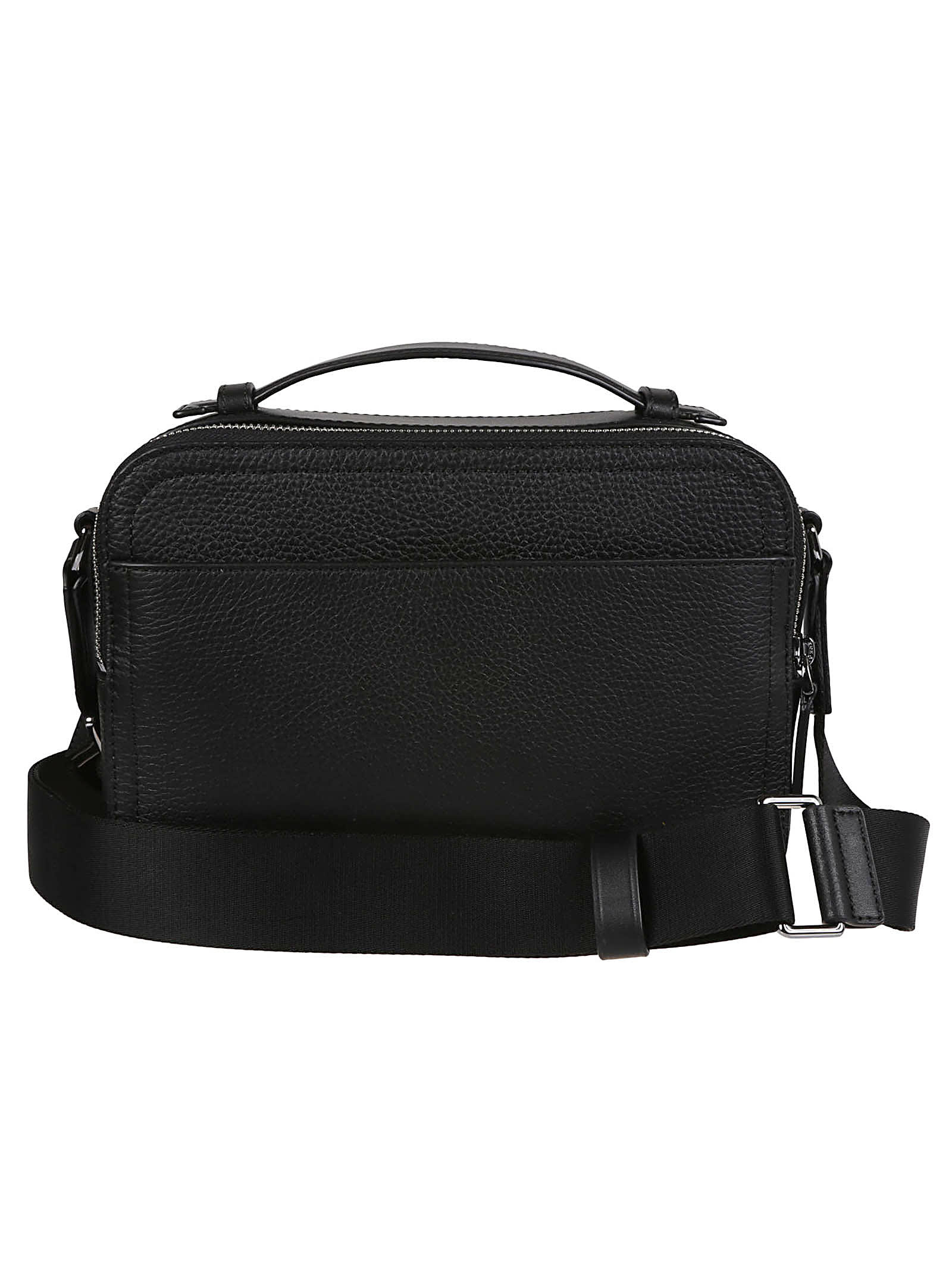 Shop Michael Kors Hudson Map Bag In Black