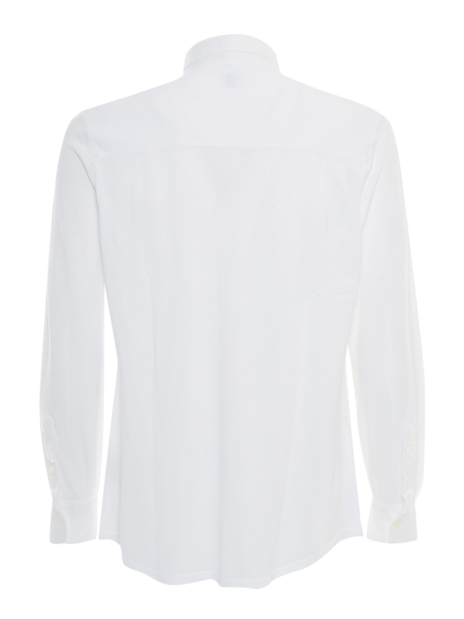 Fedeli White Elegant Shirt In Multicolor