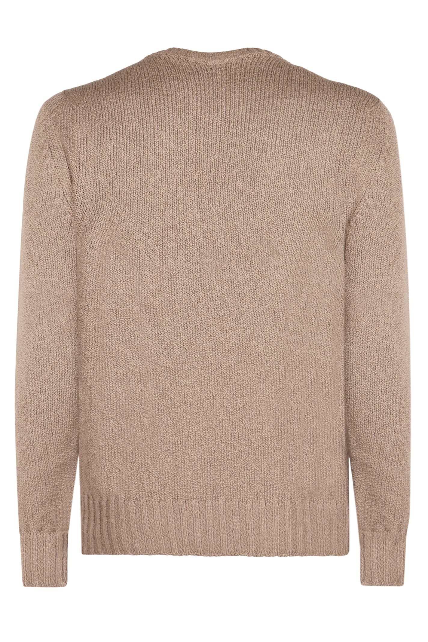 Drumohr Cotton Sweater In Beige