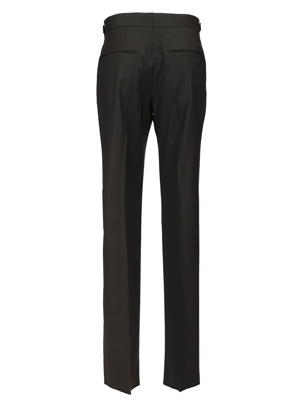 Tagliatore Garcon Con Elastico Tela Trousers Black In Black
