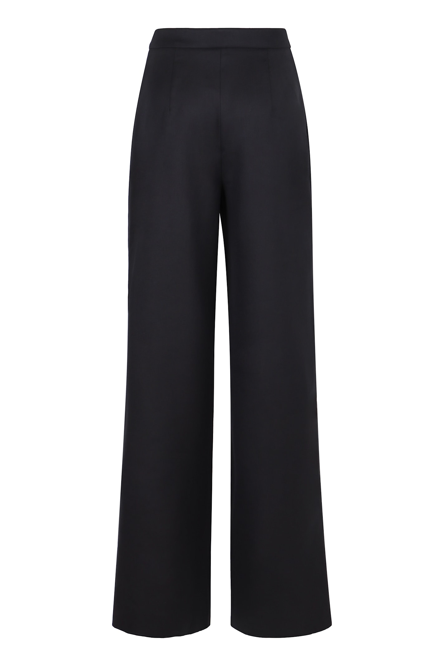 Max Mara Orche Straight-leg Tailored Pants In Blue