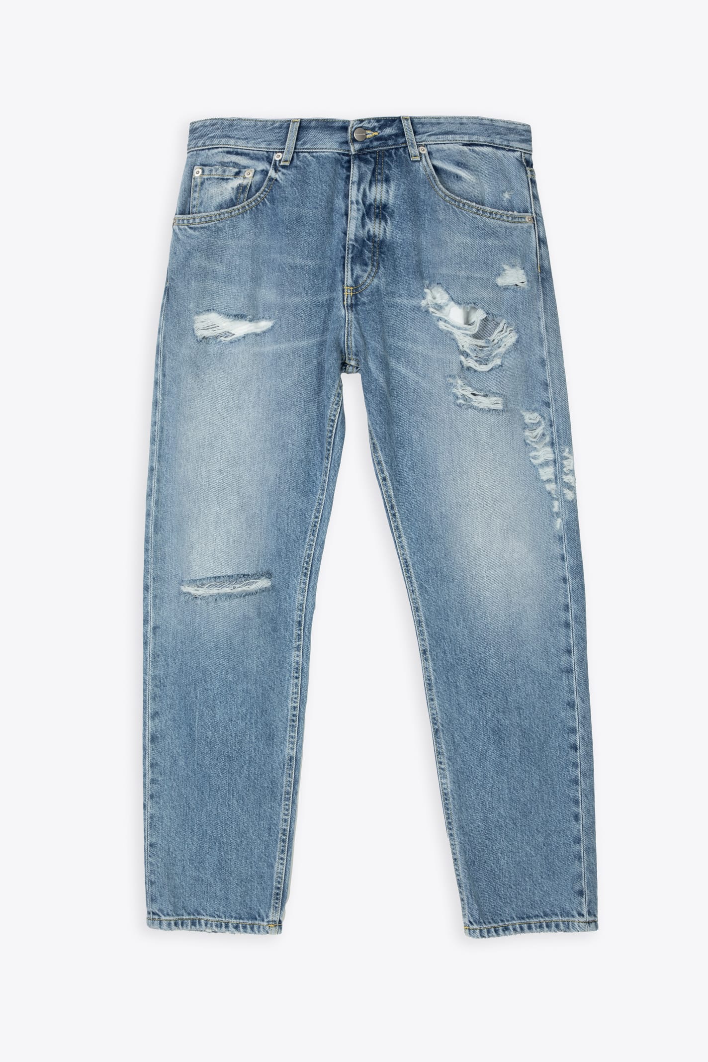 Icon Denim Jeans Light blue distressed jeans regular fit