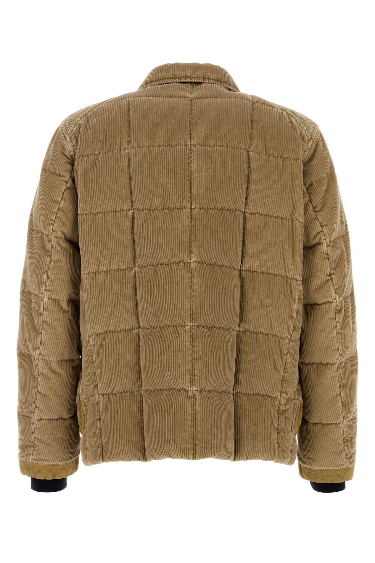 FAY CAPPUCCINO CORDUROY DOWN JACKET