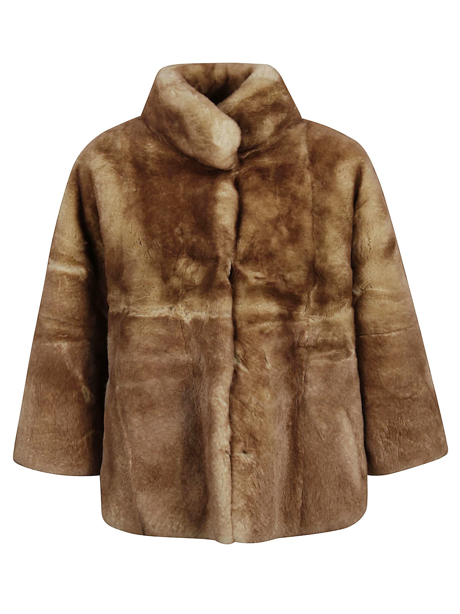 S.W.O.R.D 6.6.44 High-neck Fur Jacket