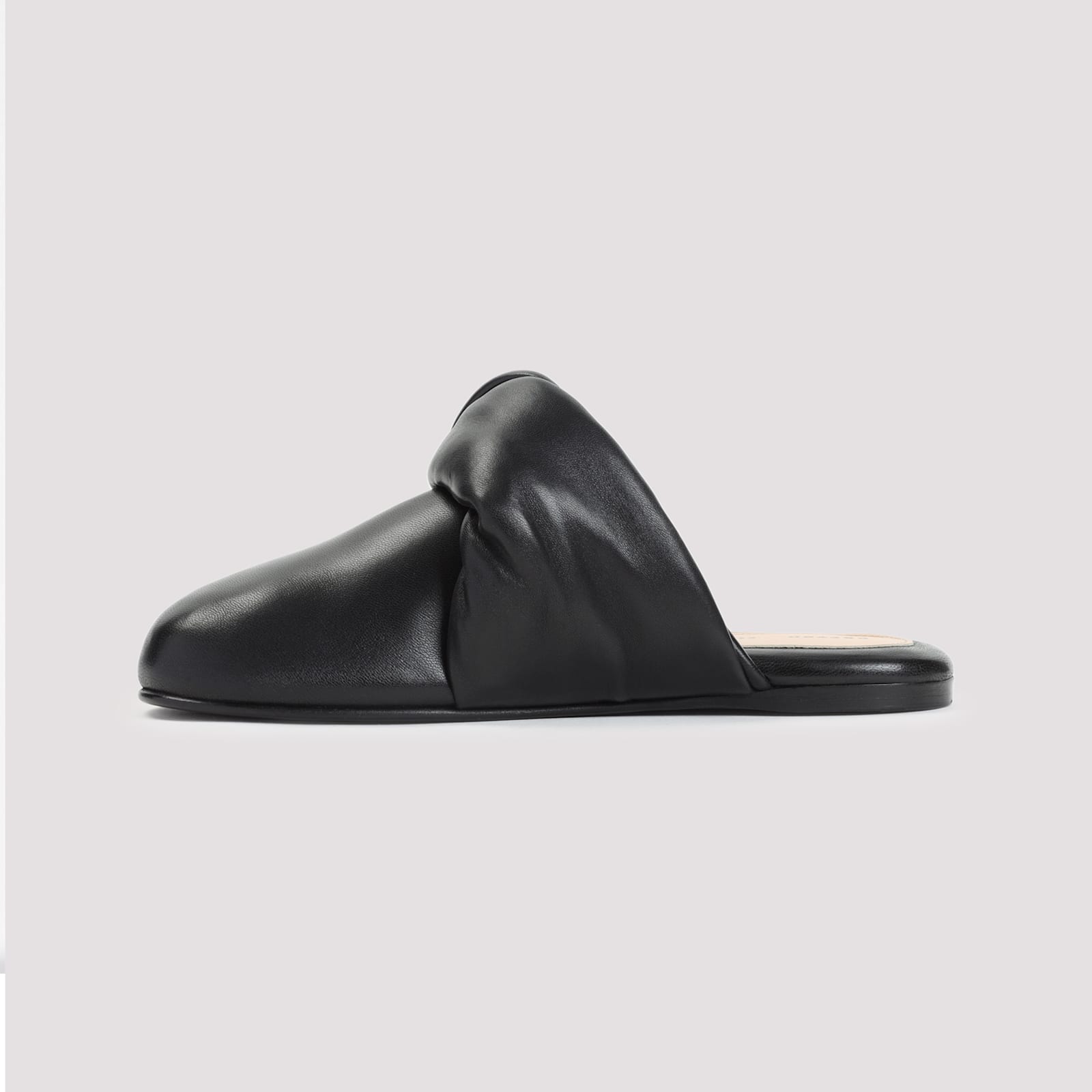Carven Garnier Knotted Mules In Black