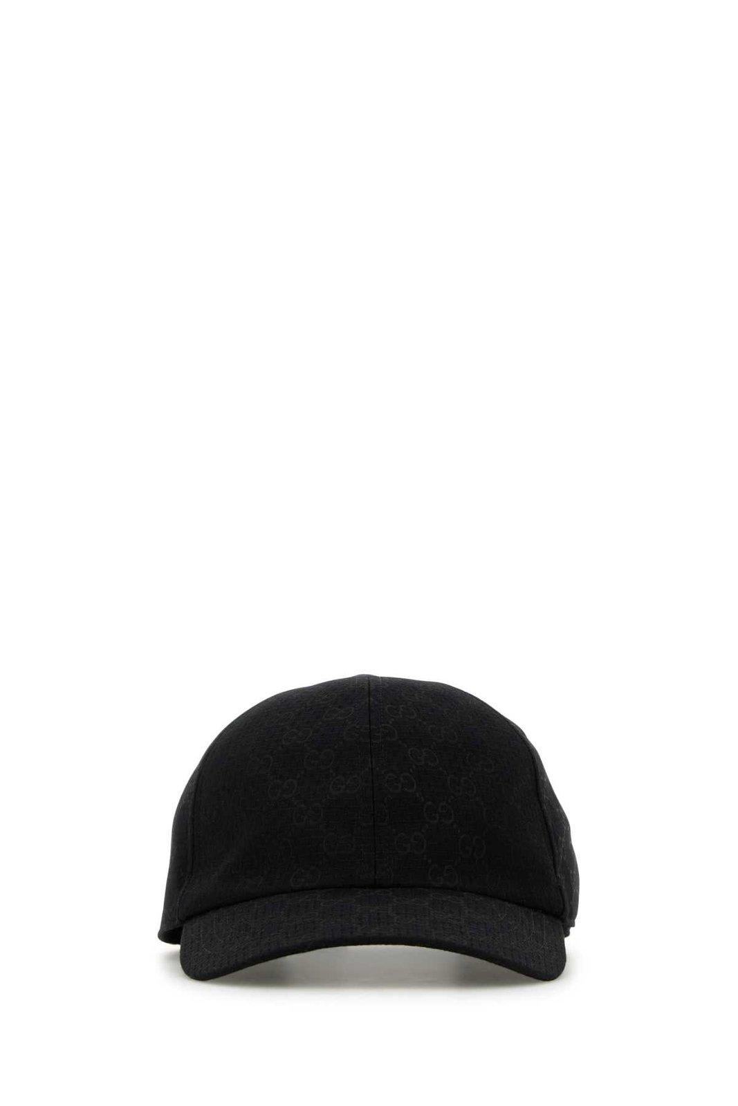 Gucci Gg Ripstop Baseball Cap In Black