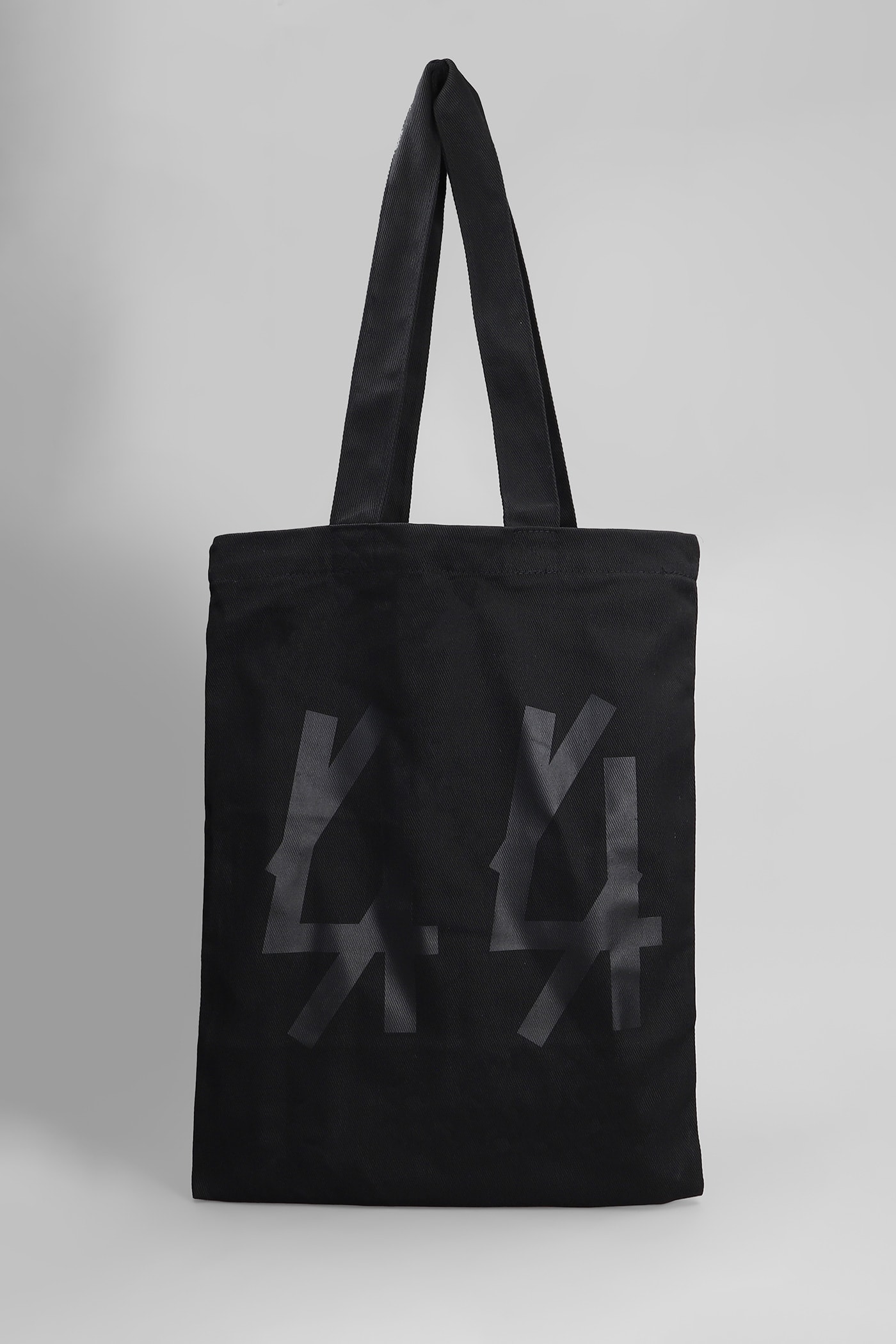 Tote In Black Cotton