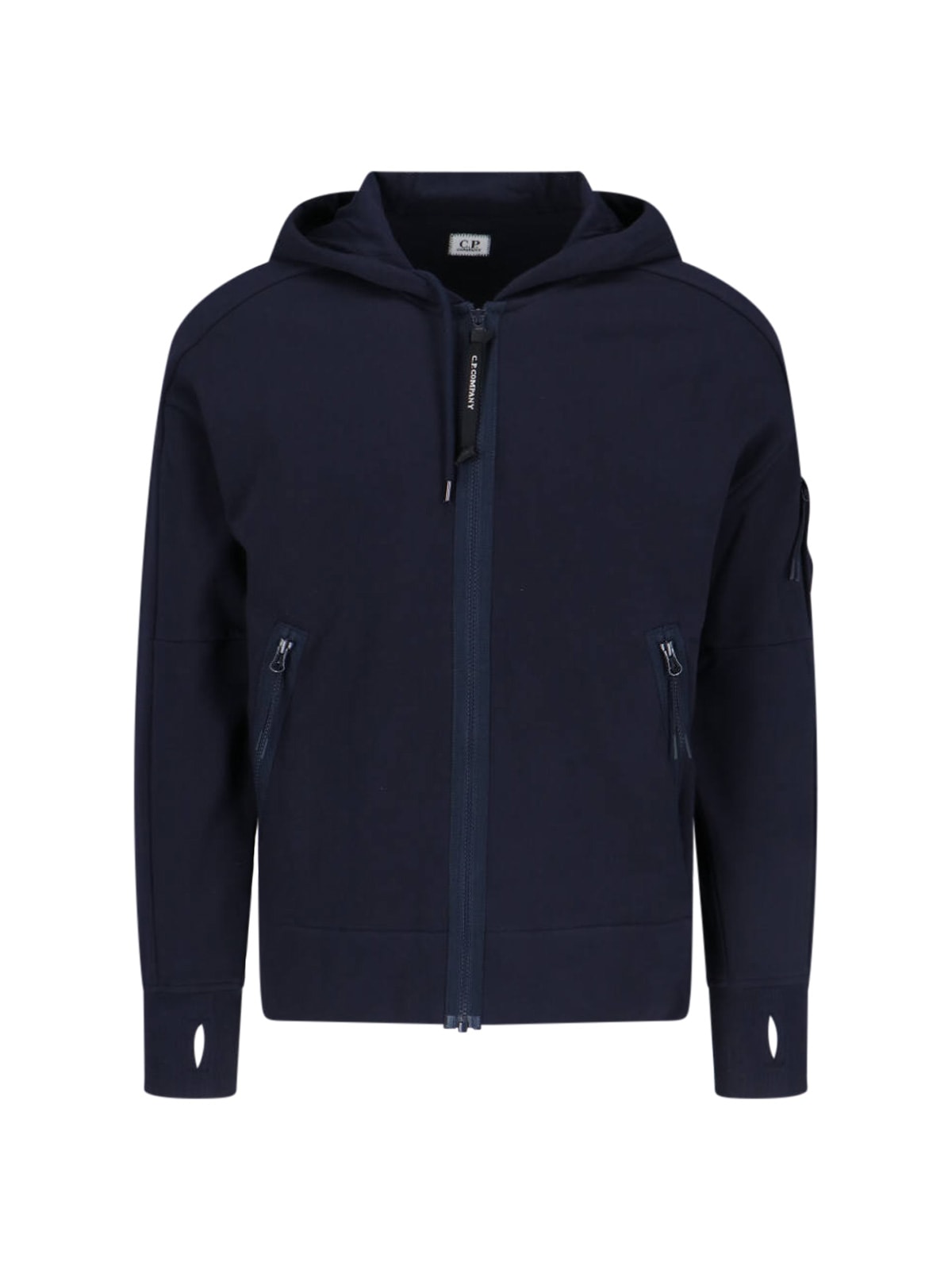 C. P. Company Logo Zip Sweatshirt