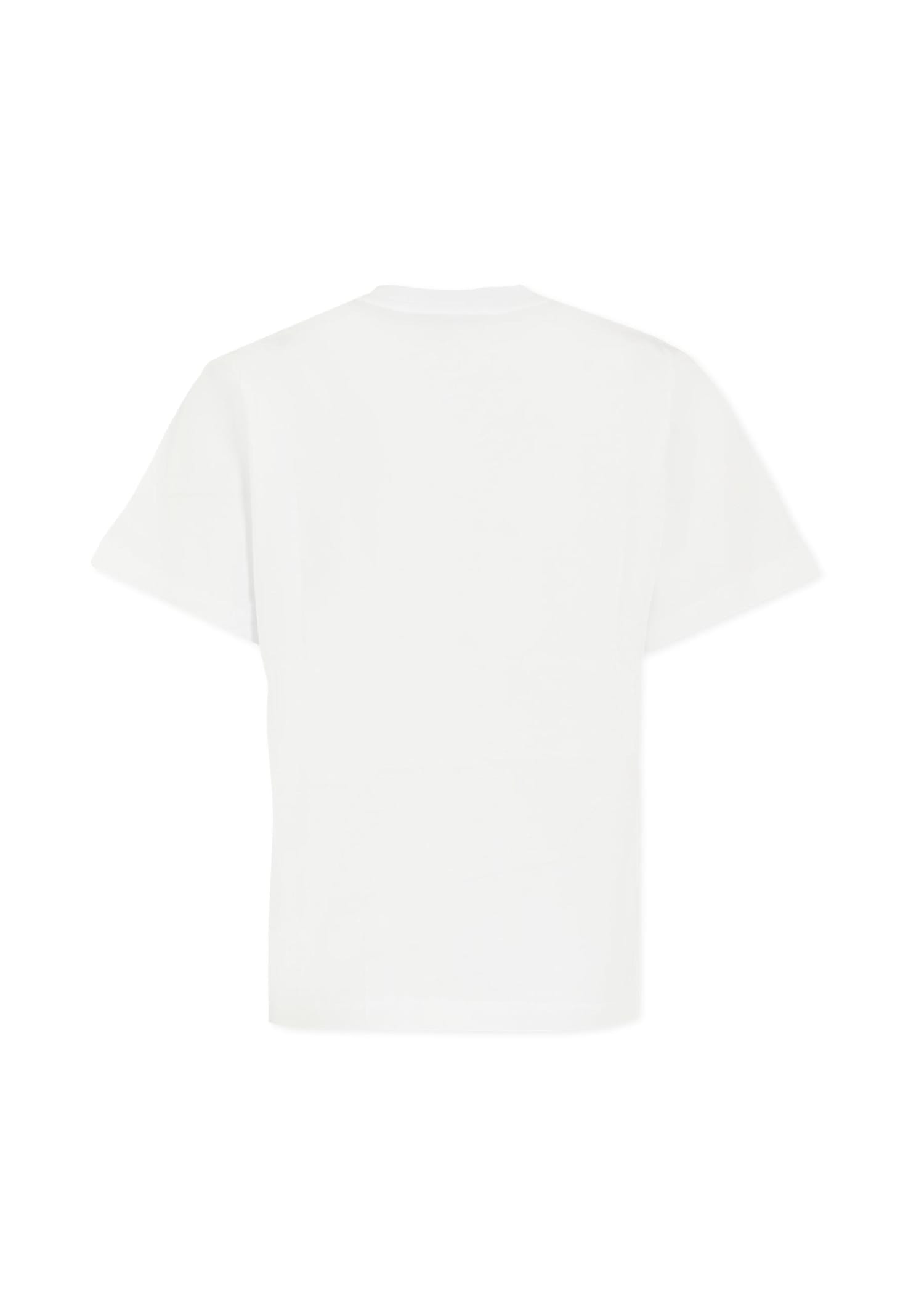 Dsquared2 White T-shirt For Kids With Logo In White