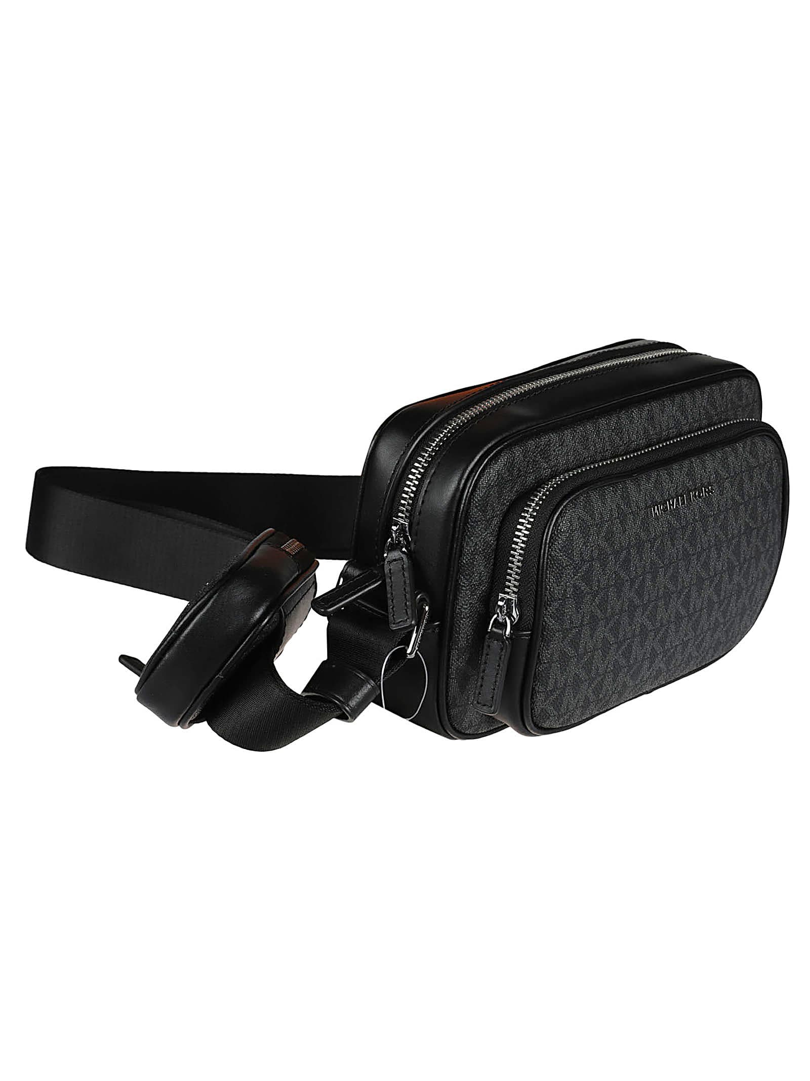Shop Michael Kors Hudson Camera Bag In Black
