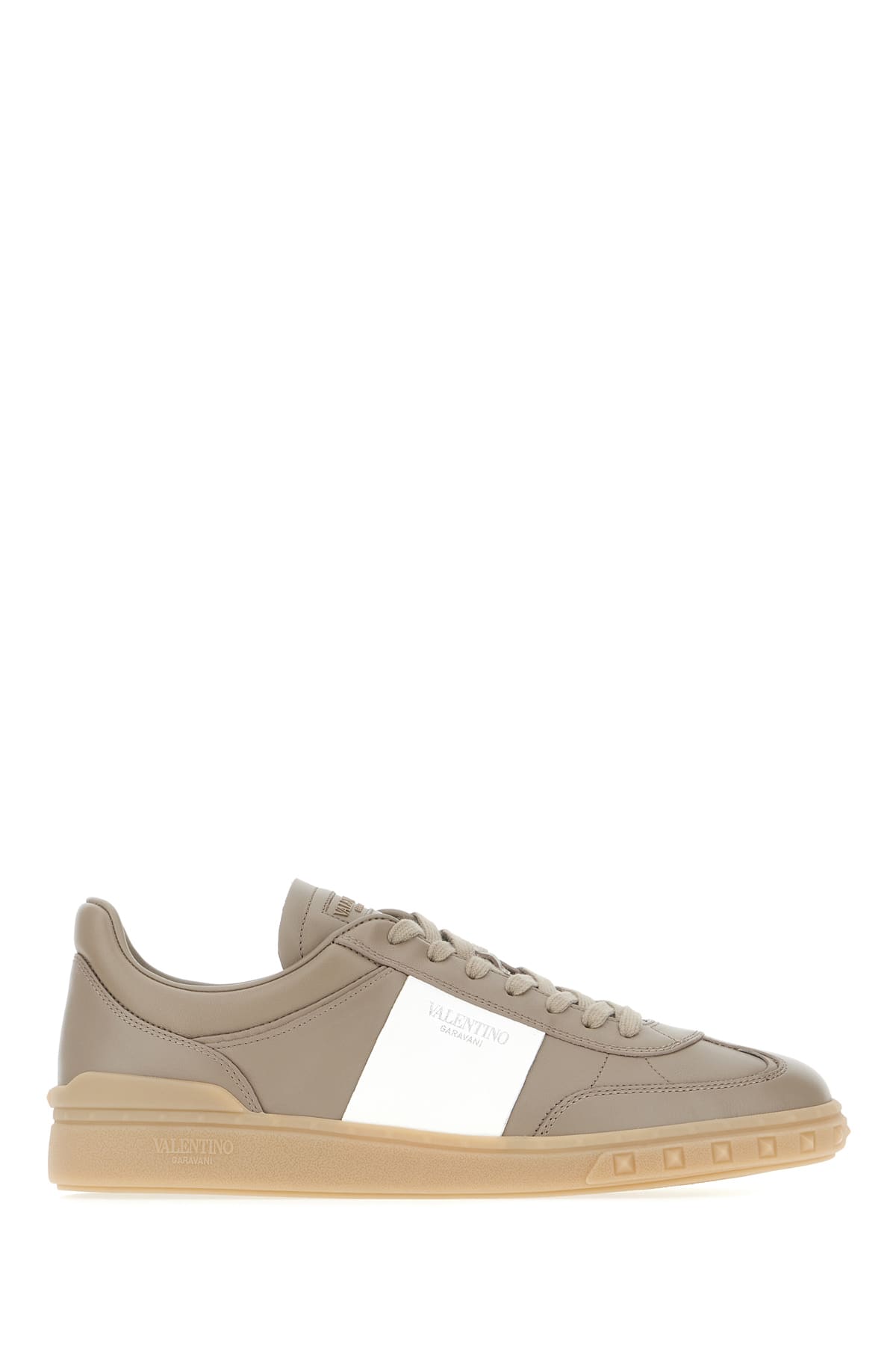 VALENTINO GARAVANI CAPPUCCINO LEATHER UPVILLAGE SNEAKERS