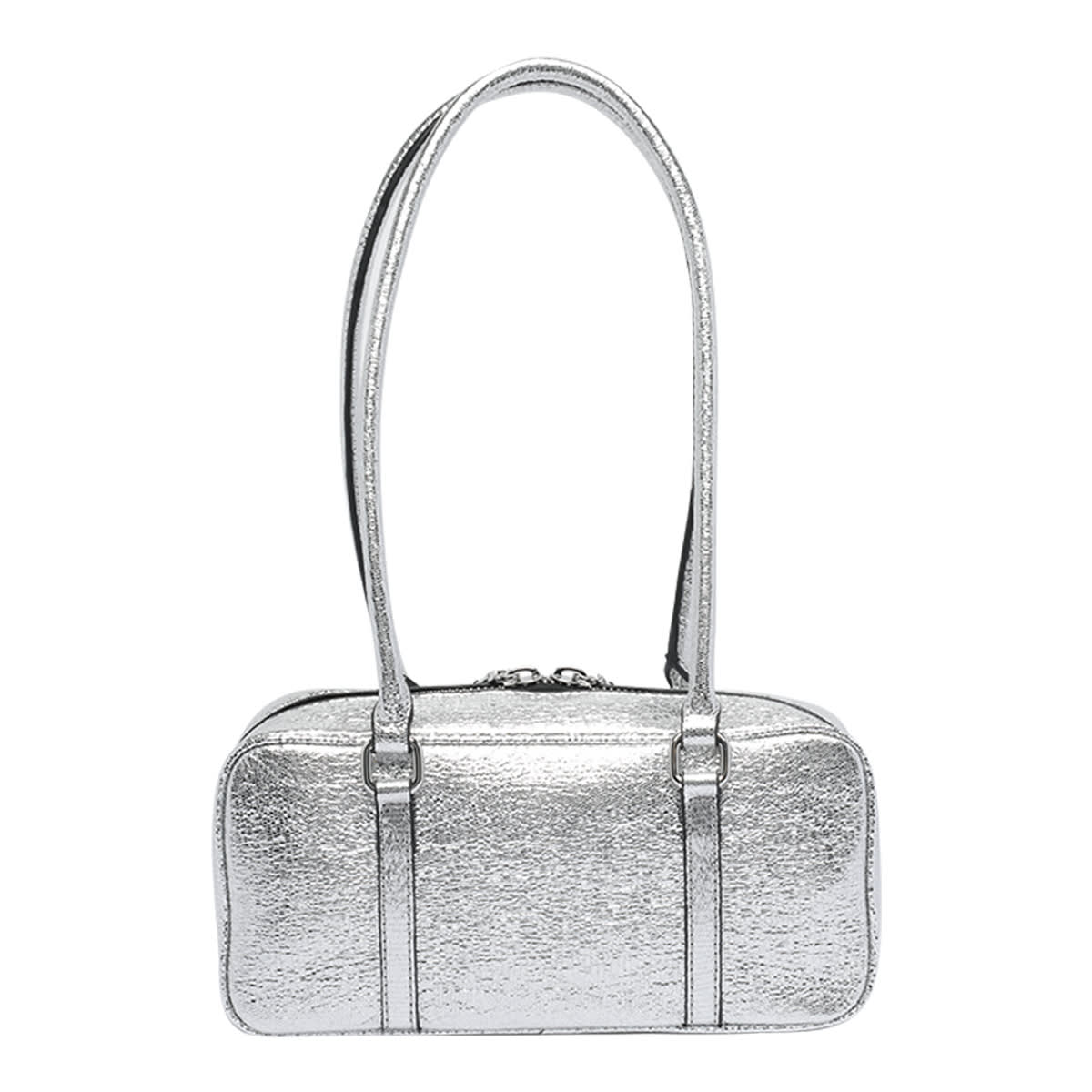 Essentiel Antwerp Inosa Shoulder Bag In Silver