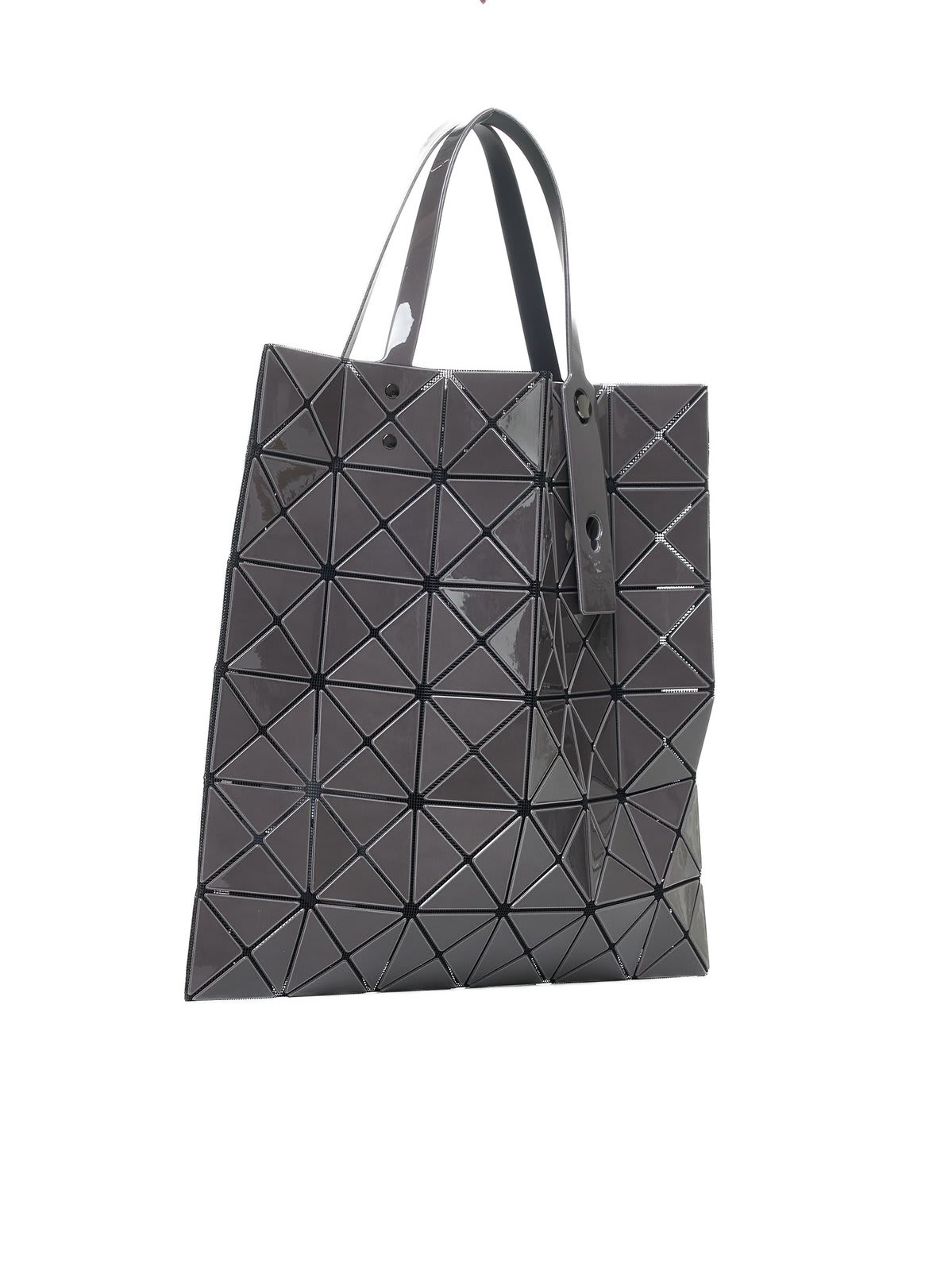 Shop Bao Bao Issey Miyake Geometric Tote Bag In Grey