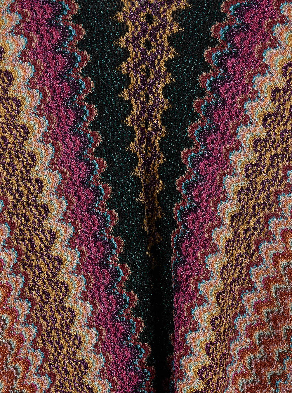 Missoni Poncho Mod.9 90x70 Da231 In Multi