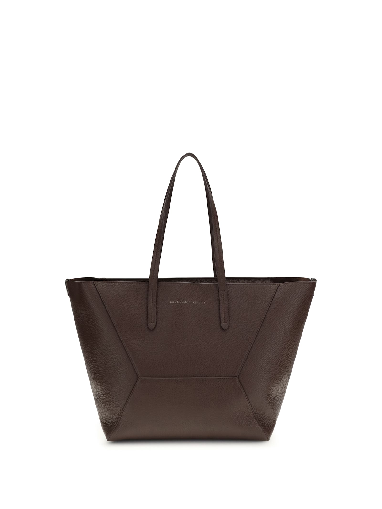 Brunello Cucinelli Leather Tote Bag
