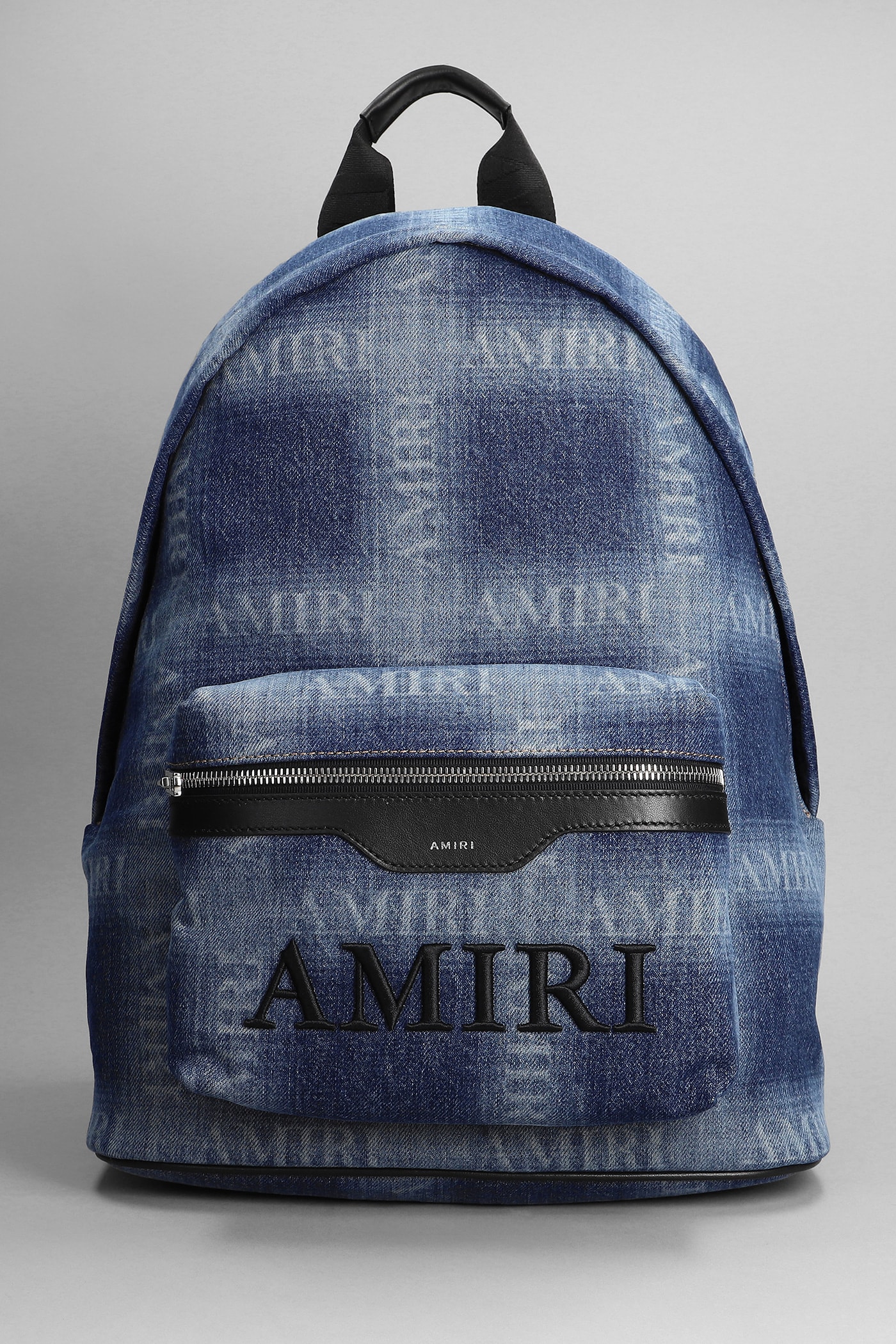 AMIRI Backpack In Black Denim