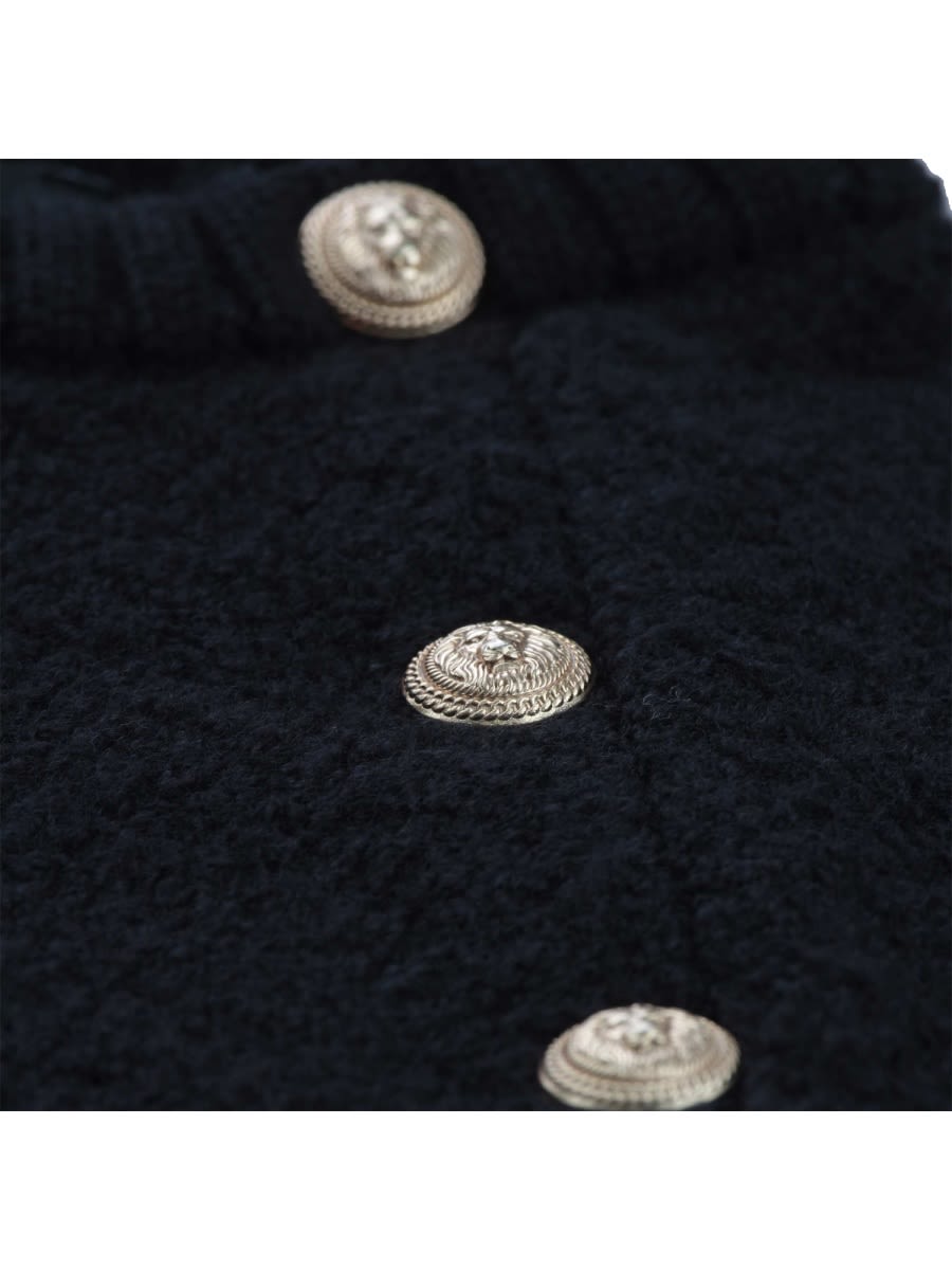 Balmain Shirt With Buttons In Black