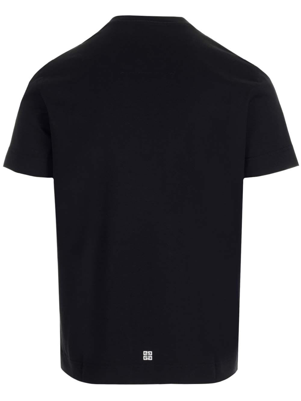 Shop Givenchy Slim  Archetype T-shirt In Nero