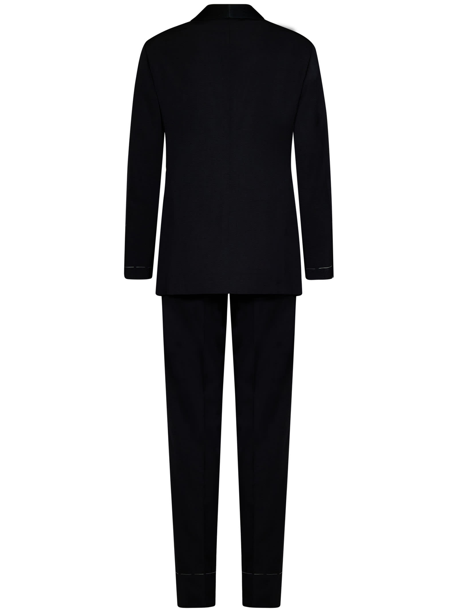 Shop Ralph Lauren Suit In Black