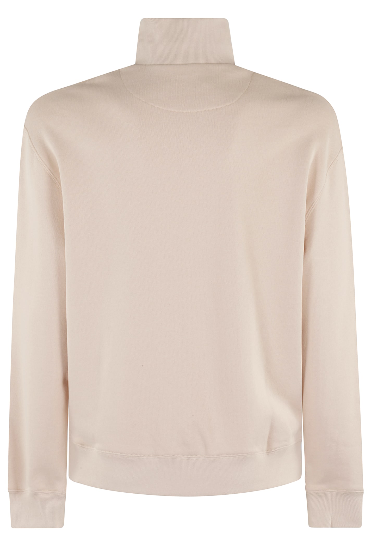 Shop Maison Kitsuné Half Zipped Sweatshirt