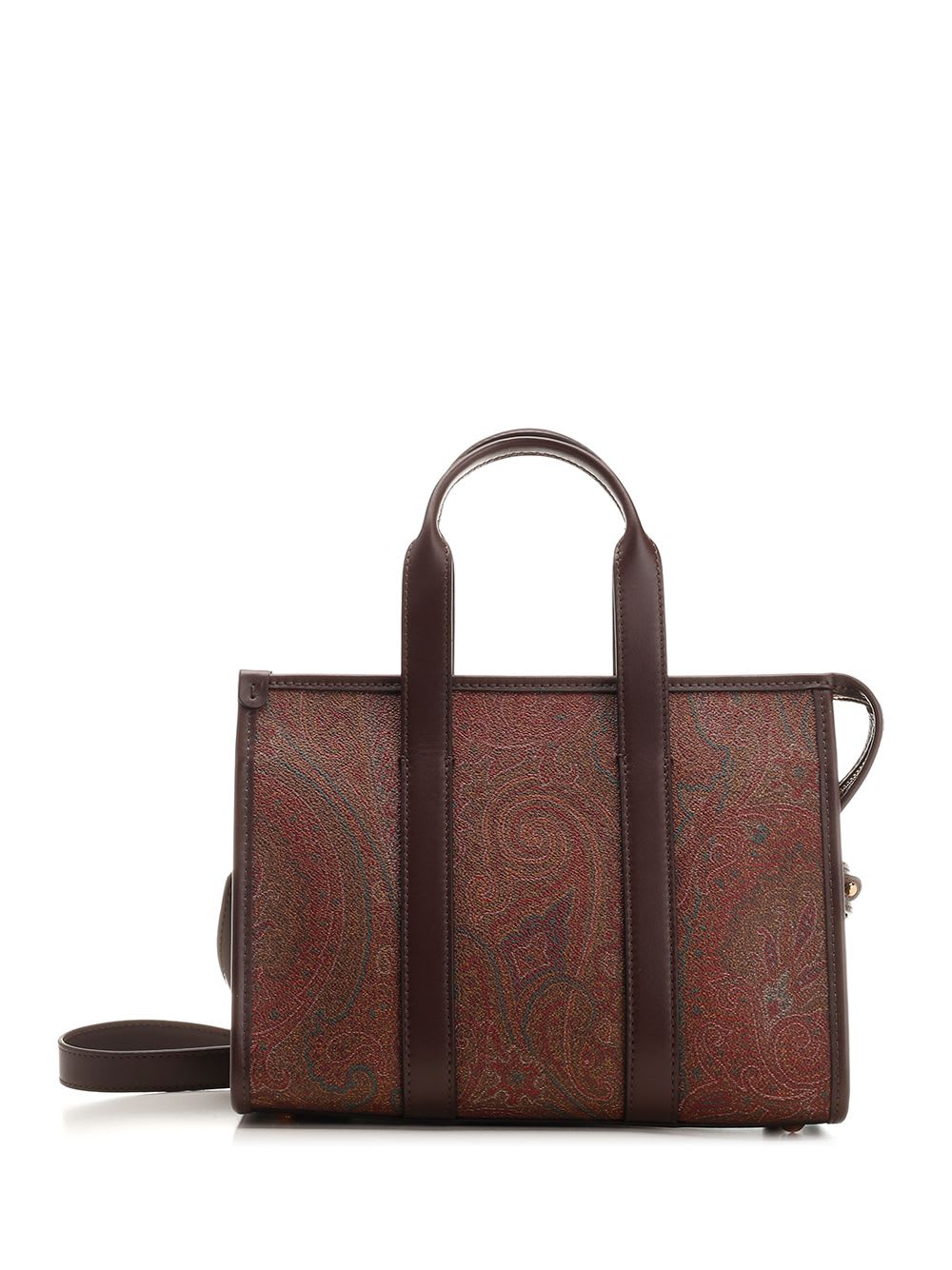 Shop Etro Small Handbag In Brown